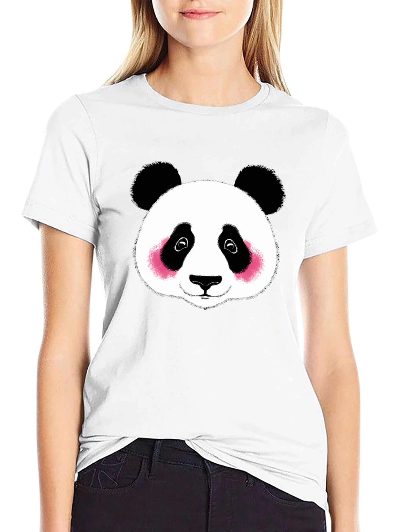 Black Panda Graphic T-Shirt - Soft Cotton Tee view 9