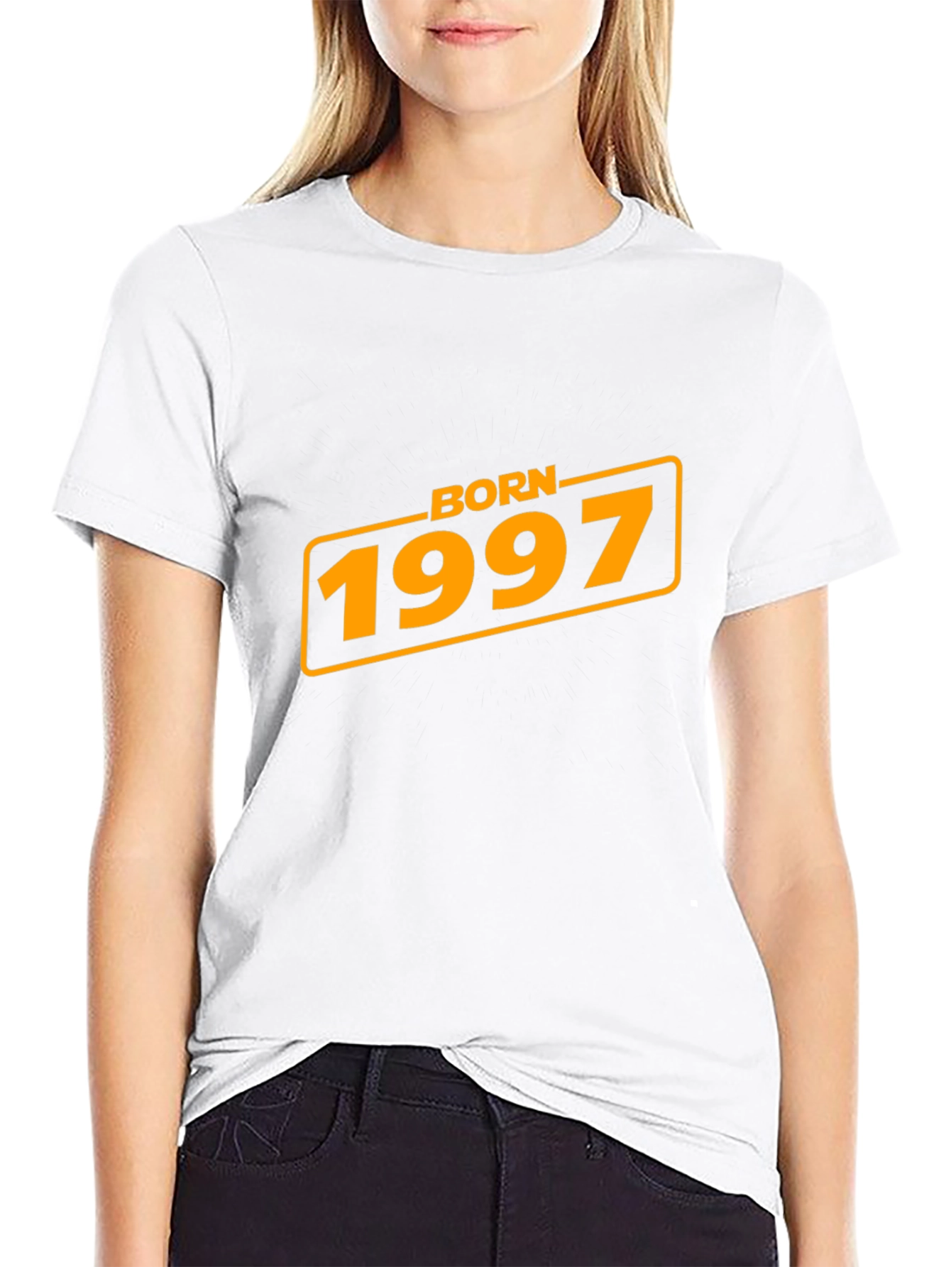 Black Born in 1997 Black Graphic Tee view 9