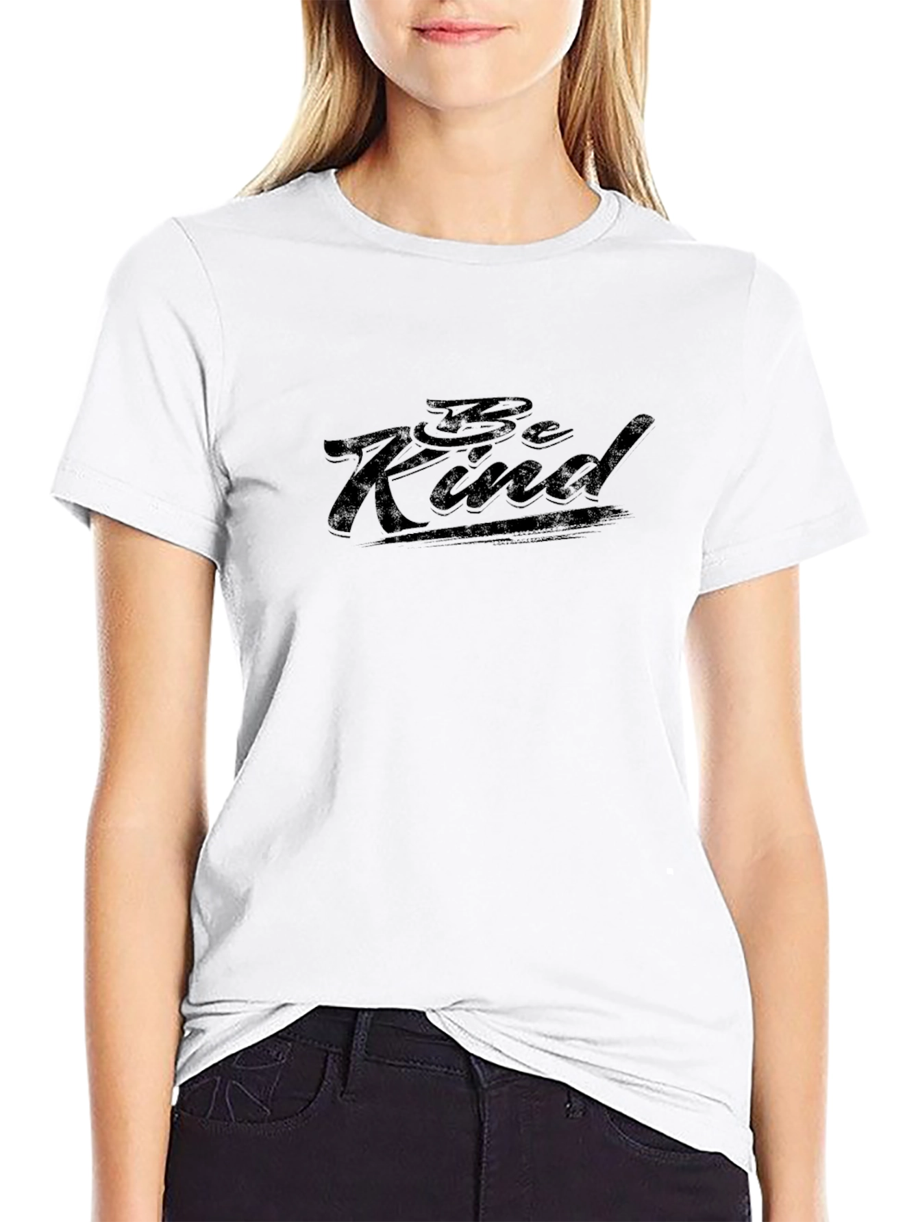Be Kind Black T-Shirt - Stylish Comfort - 9