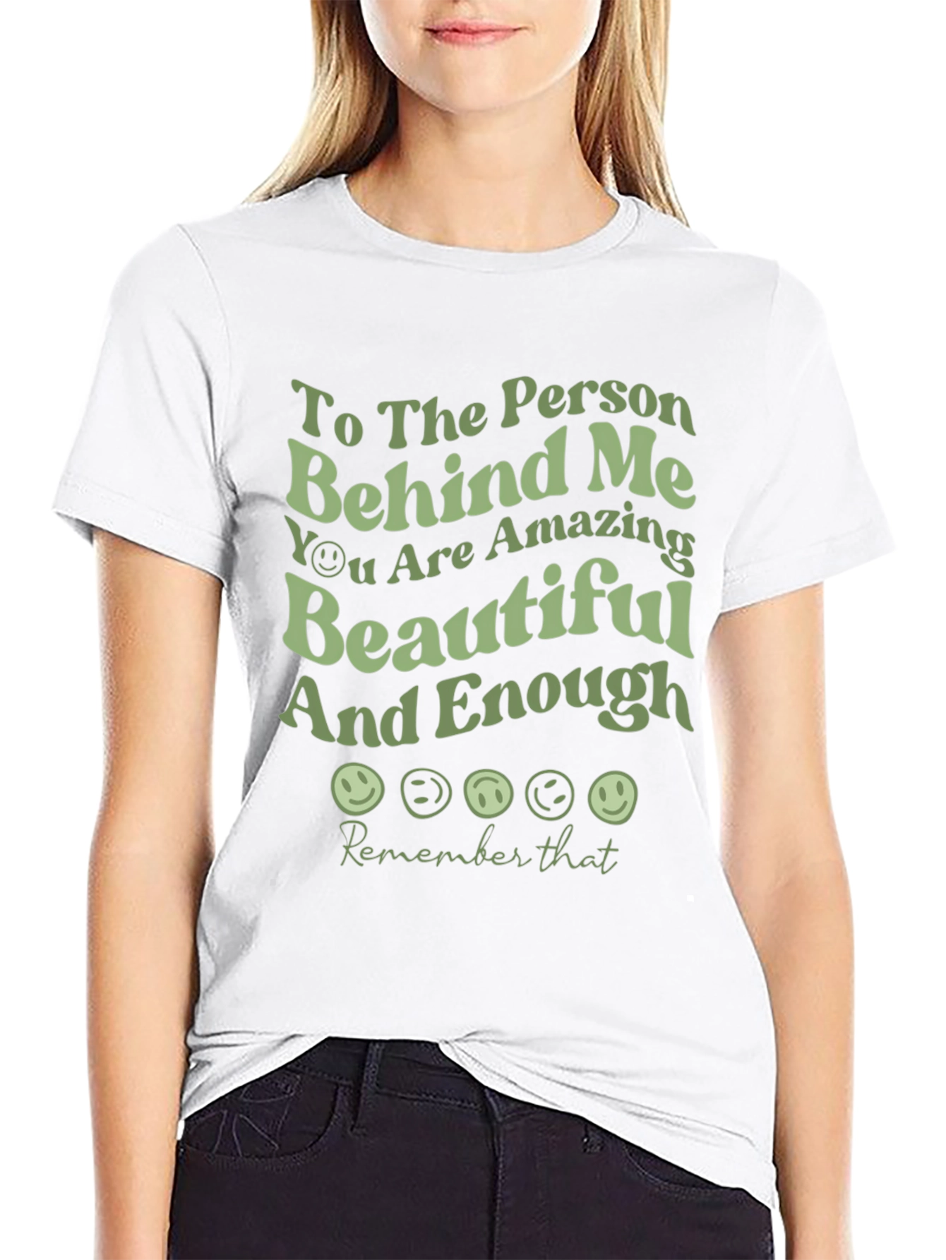 Black Inspirational Graphic Tee - Amazing & Beautiful view 9