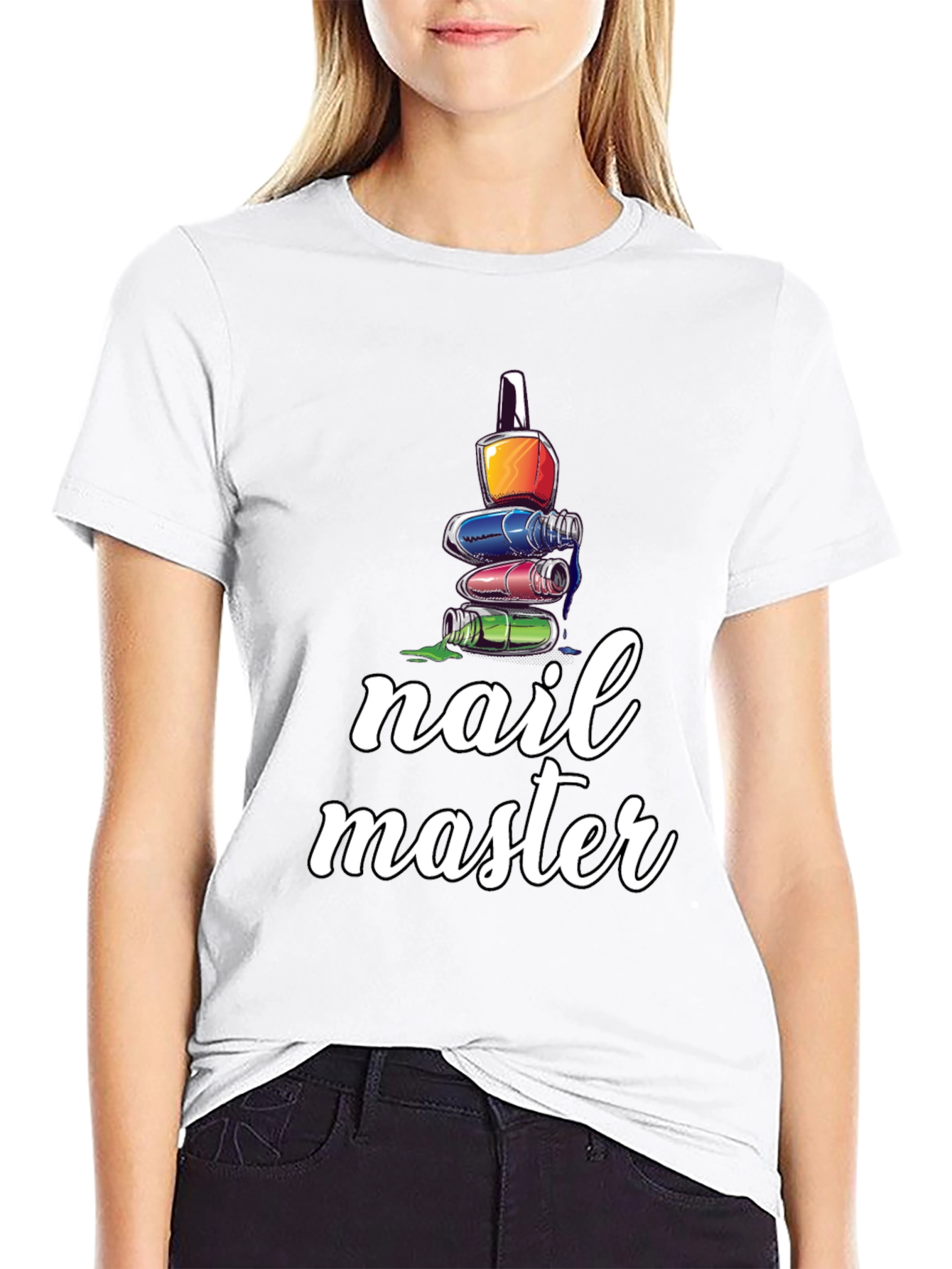 Nail Master T-Shirt - Stylish Graphic Tee for Nail Technicians - 9