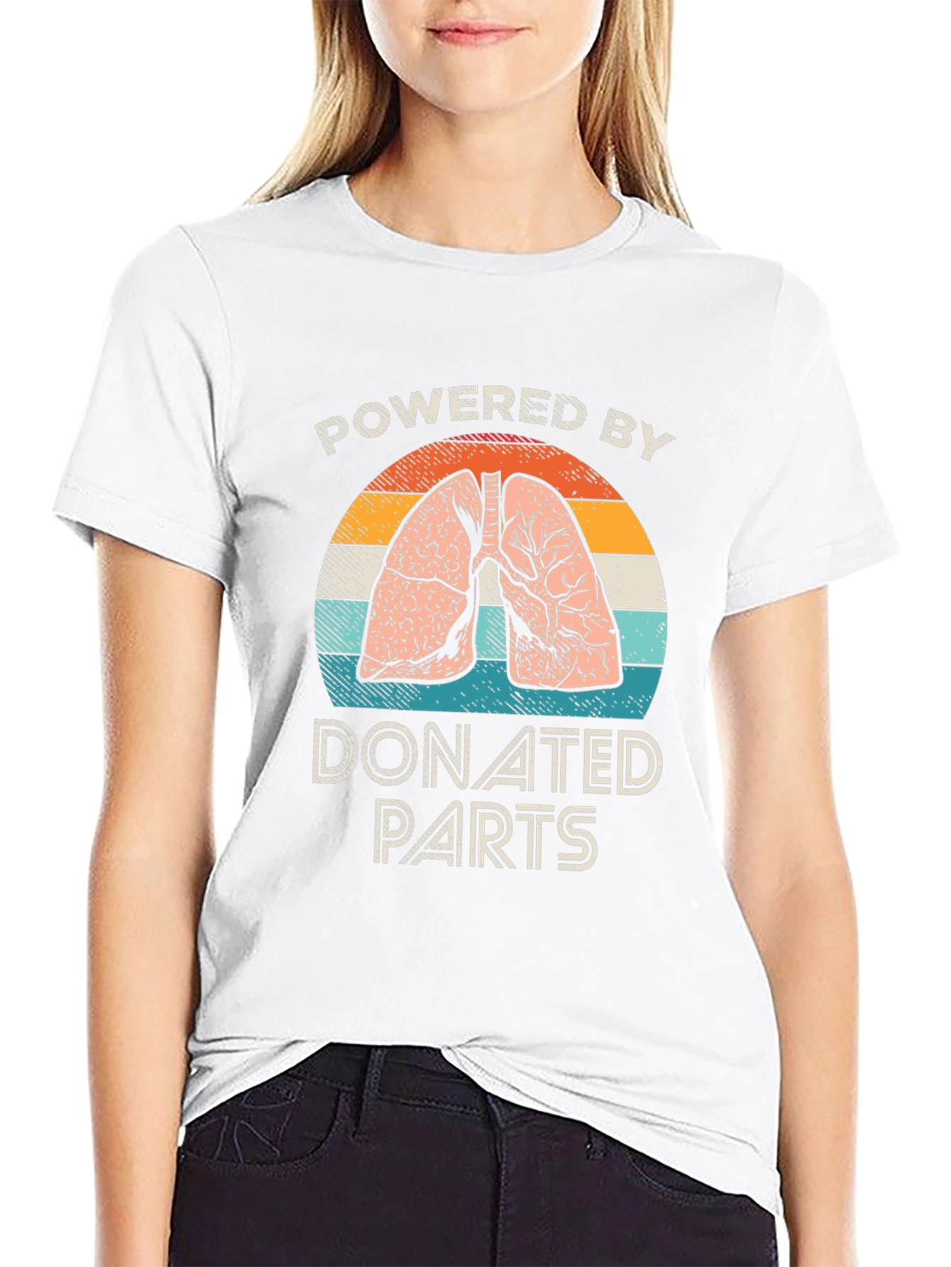 Powered By Donated Parts T-Shirt - 9