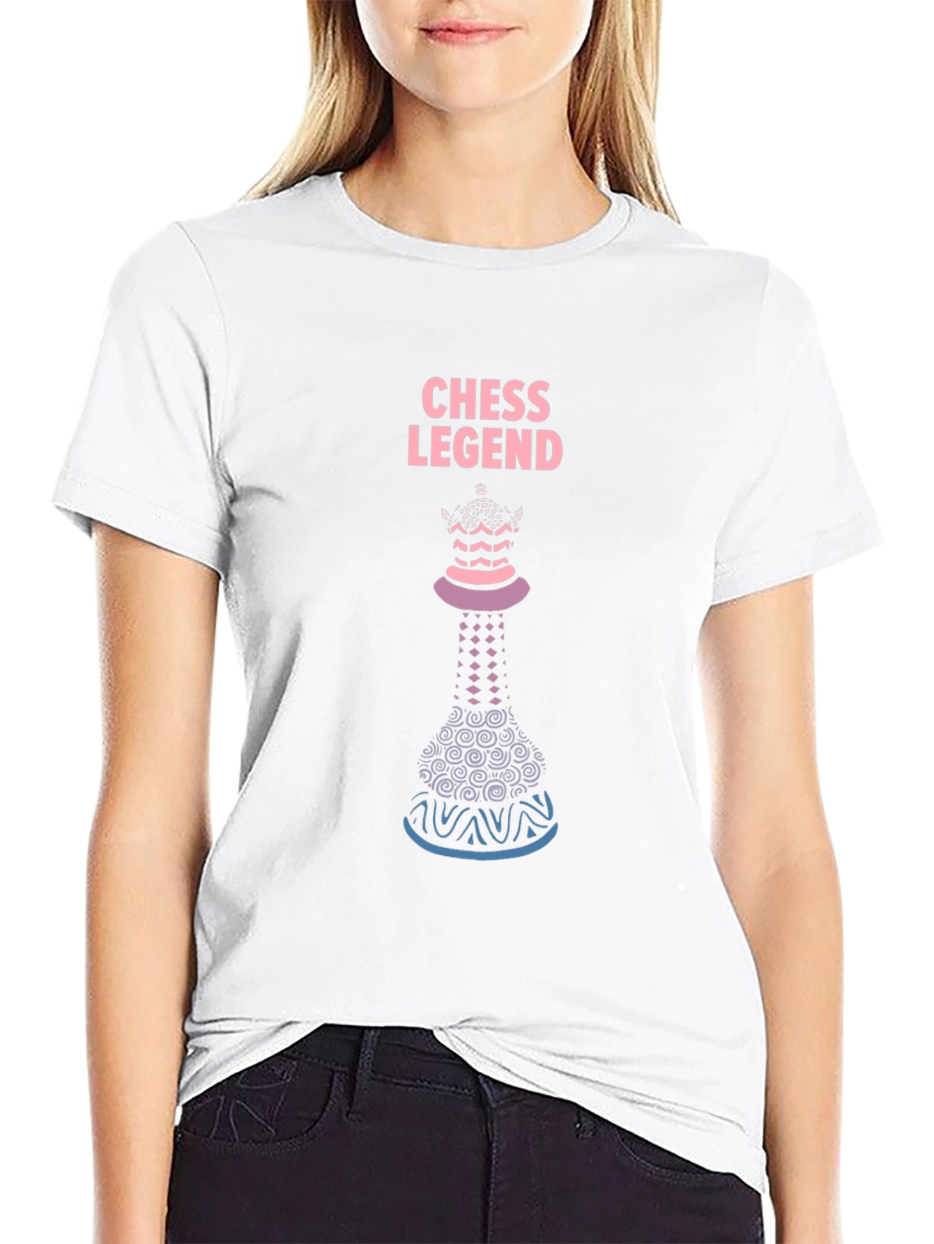 Black Chess Legend Graphic Tee - Stylish & Unique Design view 9