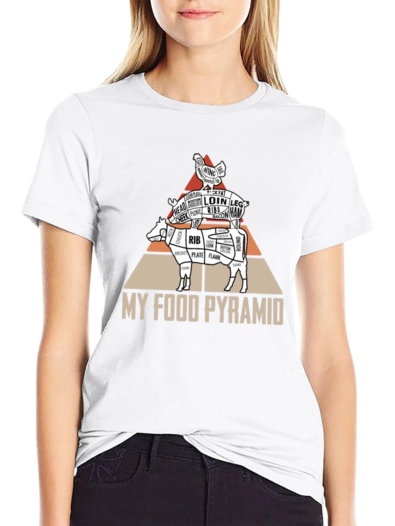 My Food Pyramid T-Shirt - 9