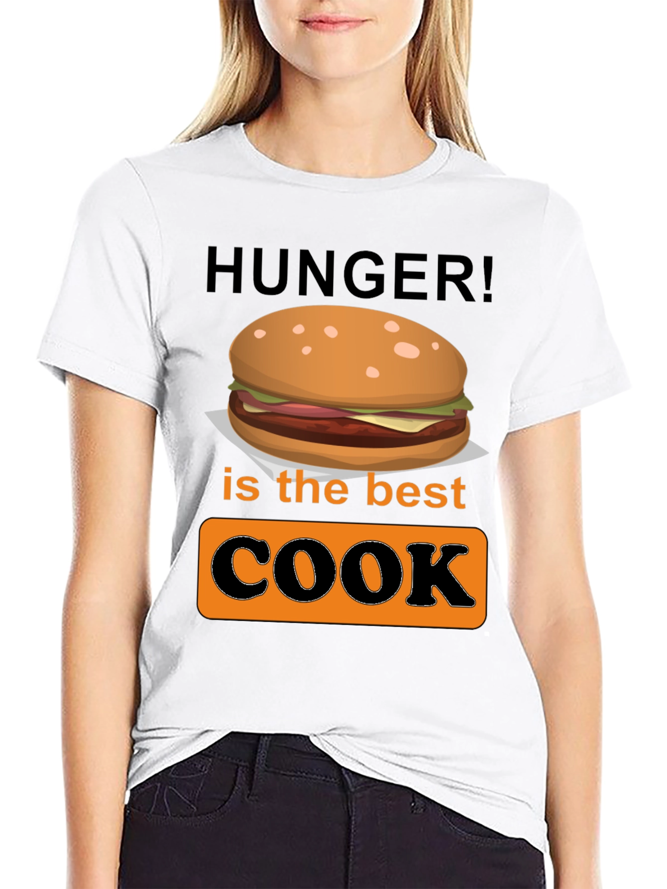 Black Hunger is the Best Cook Graphic T-Shirt view 9