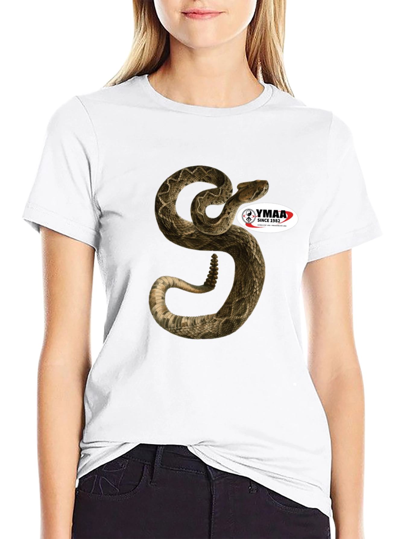 Black Snake T-Shirt - Men's Black Graphic Tee view 9