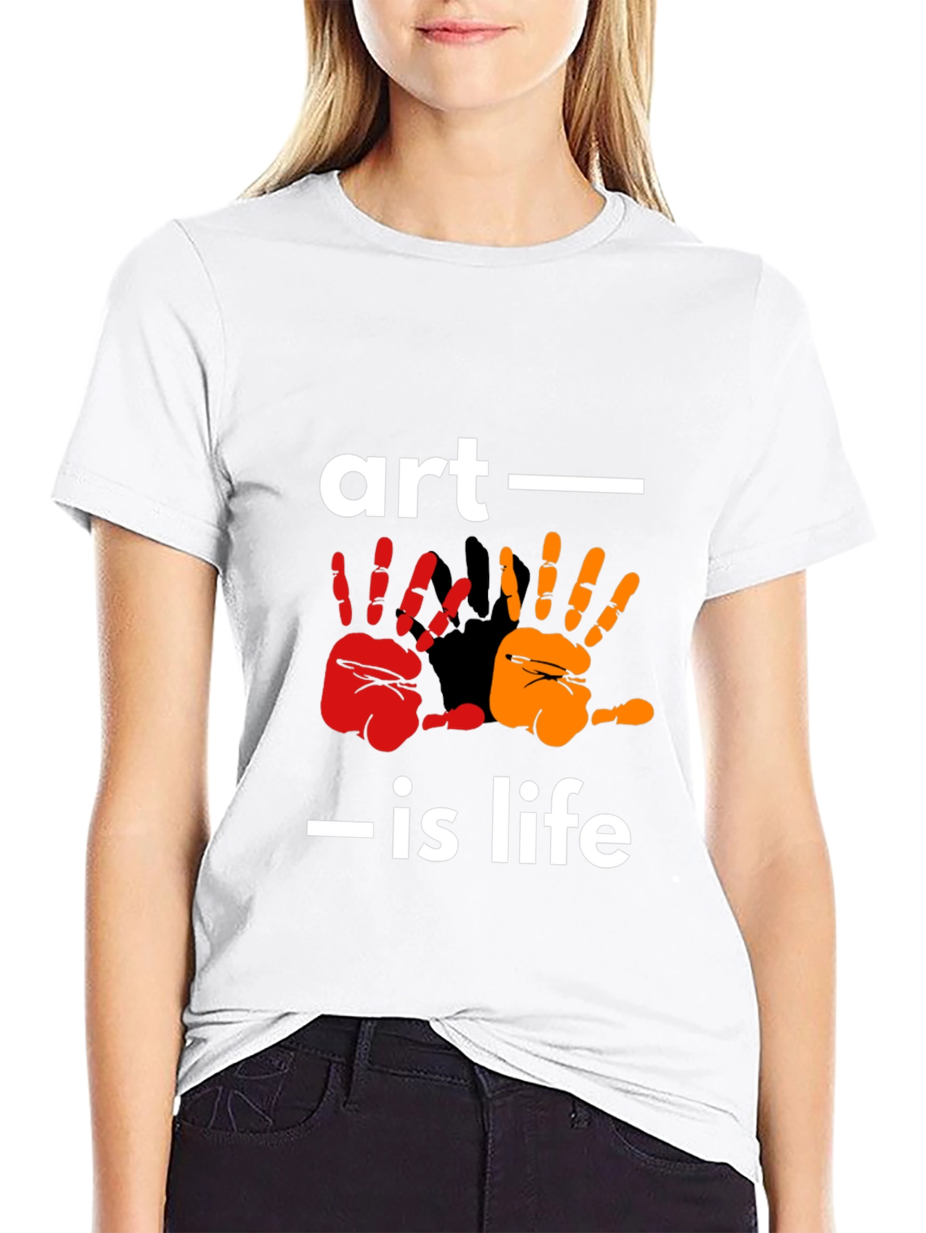 Black Art is Life Graphic Tee view 9