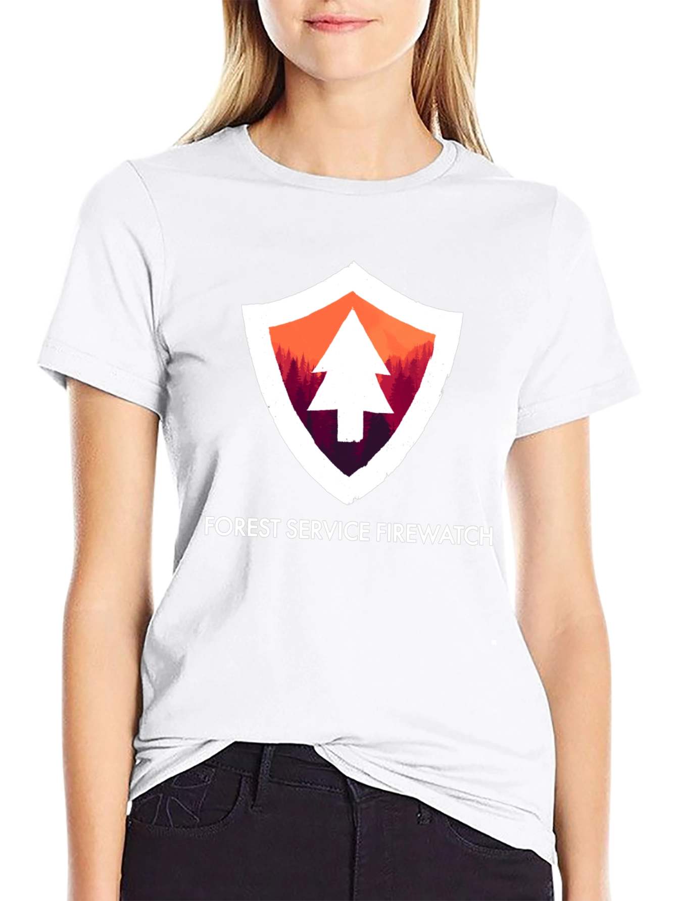 Black Forest Service Firewatch T-Shirt view 9