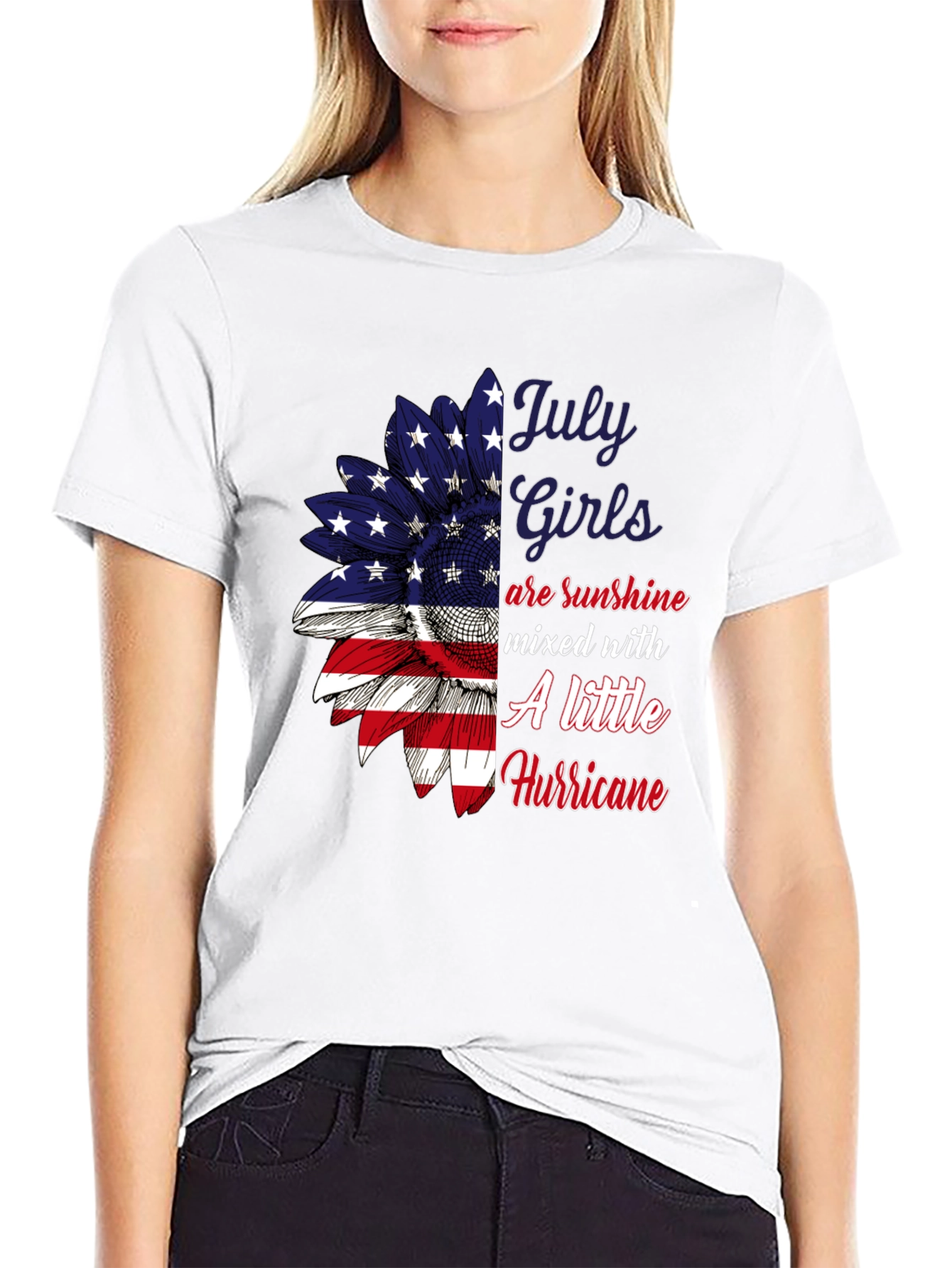 Black July Girls Sunflower Graphic Tee view 9