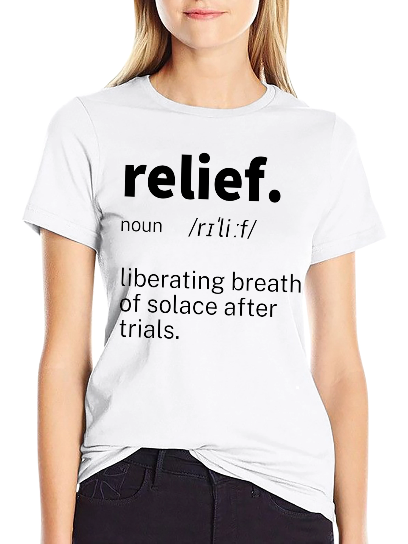 Definition of Relief Graphic T-Shirt - 9