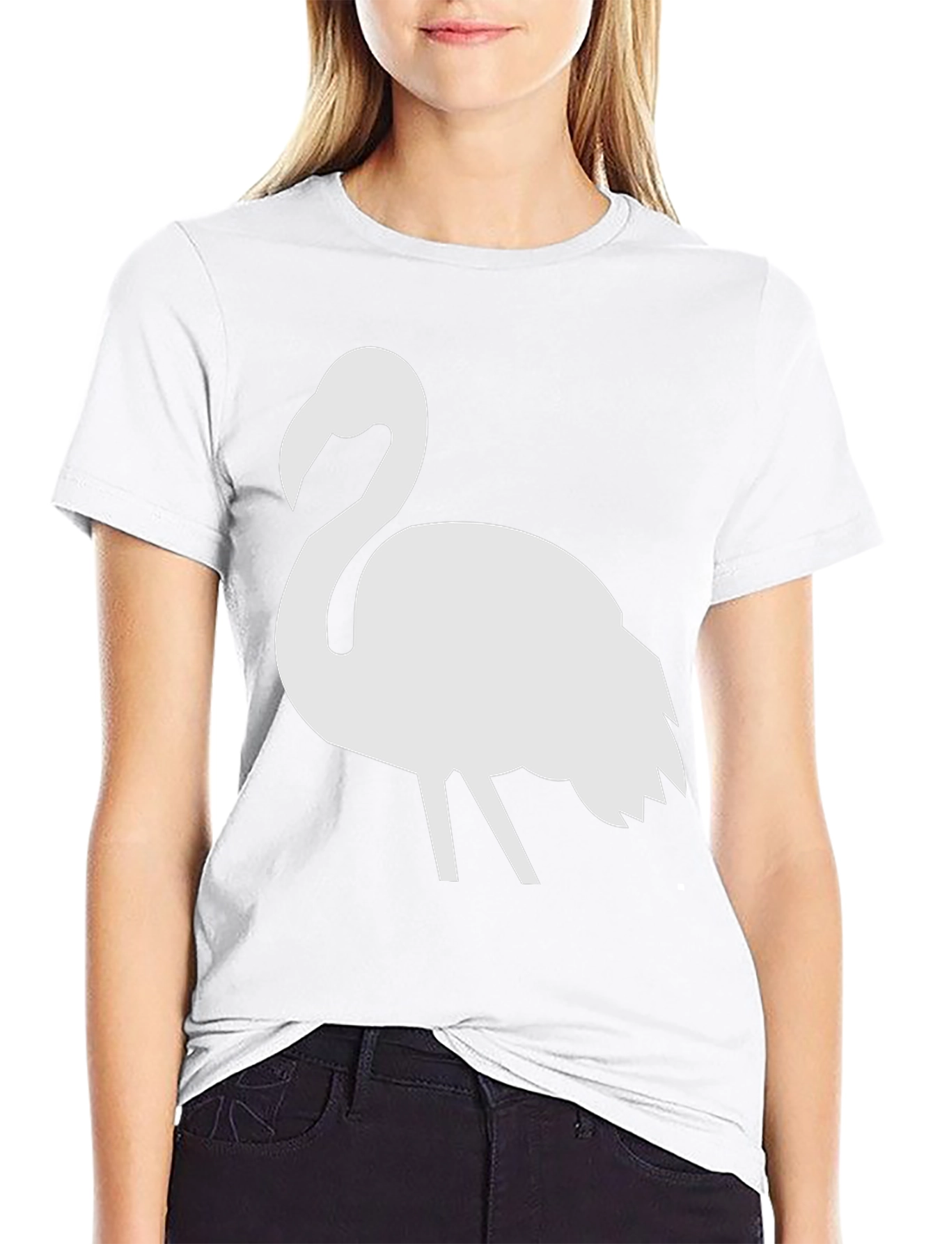 Black Flamingo Graphic Tee - Men's Black T-Shirt view 9