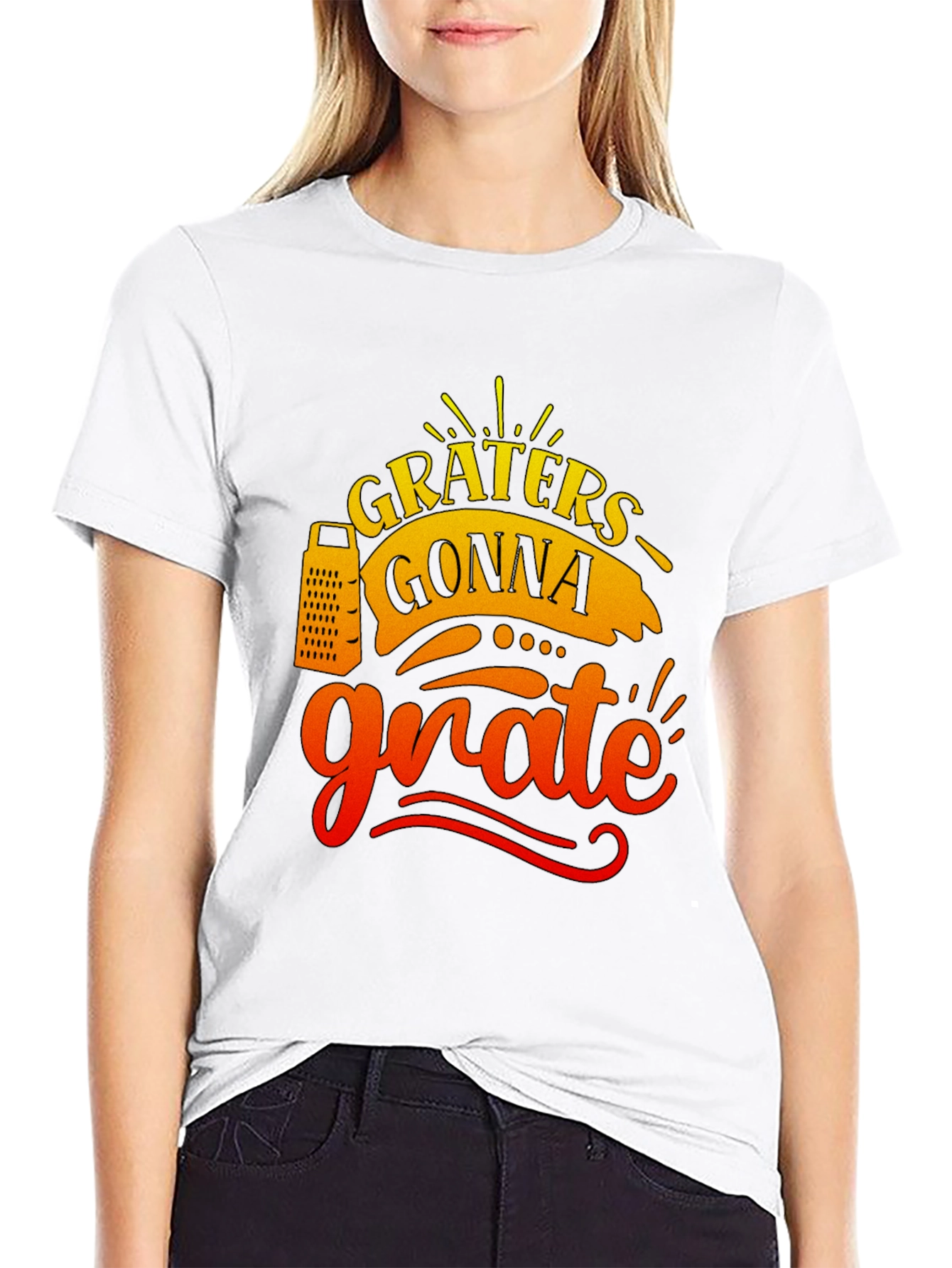 Black Graters Gonna Grate T-Shirt - Black view 9