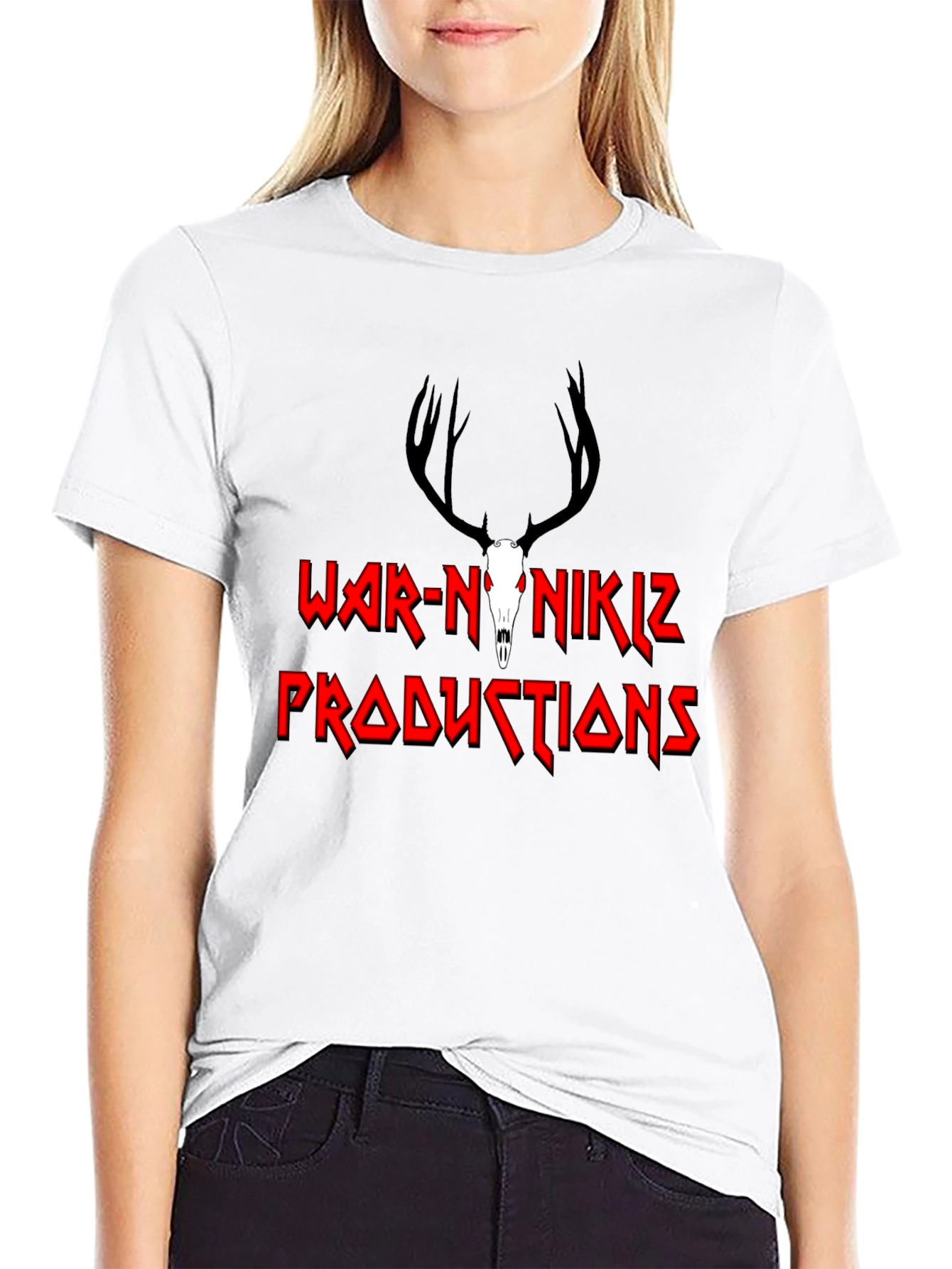 Black War-N-Nikiz Productions Black Graphic Tee view 9