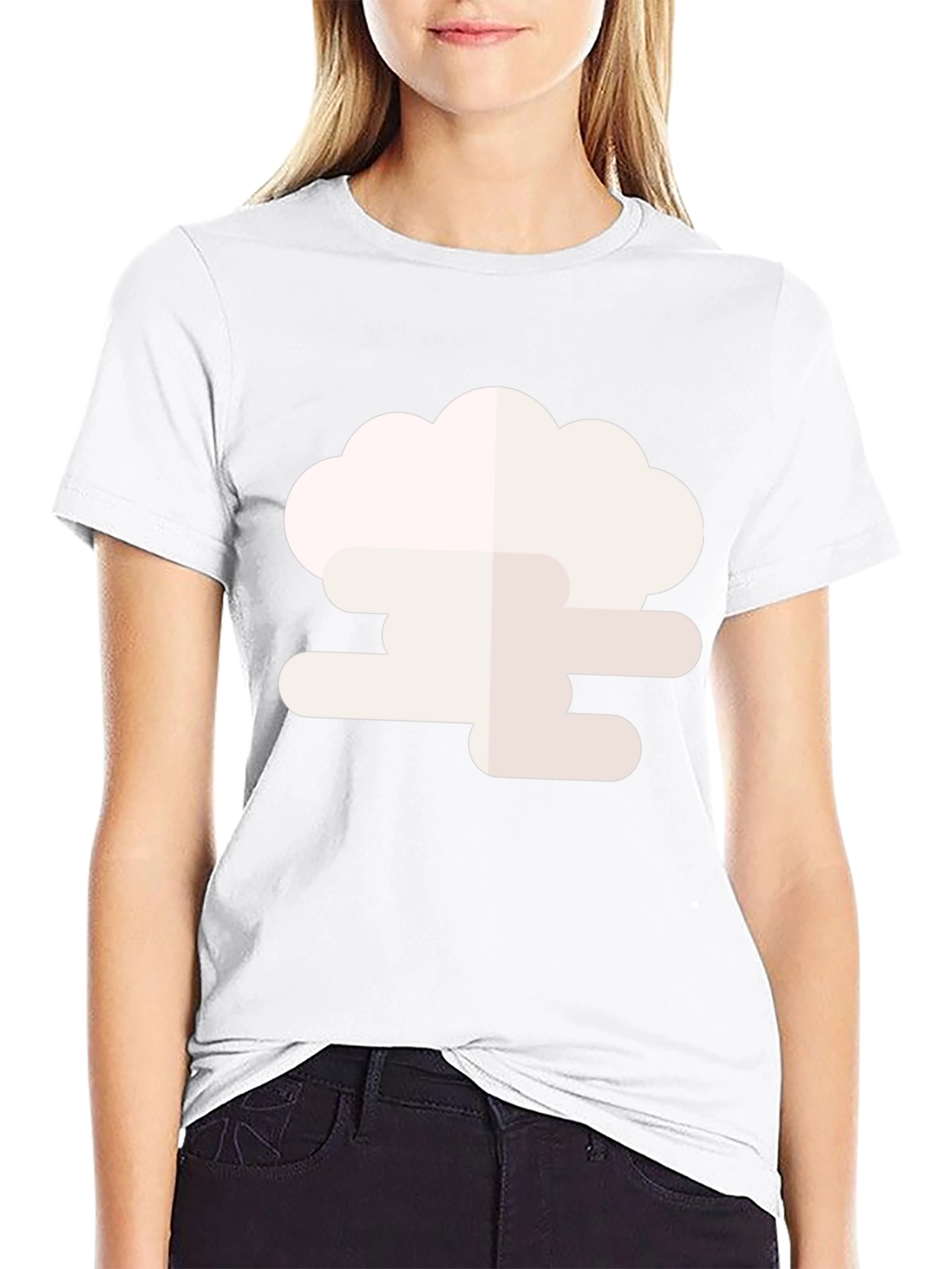 Black Cloud Graphic Black Tee - Stylish & Unique Design view 9