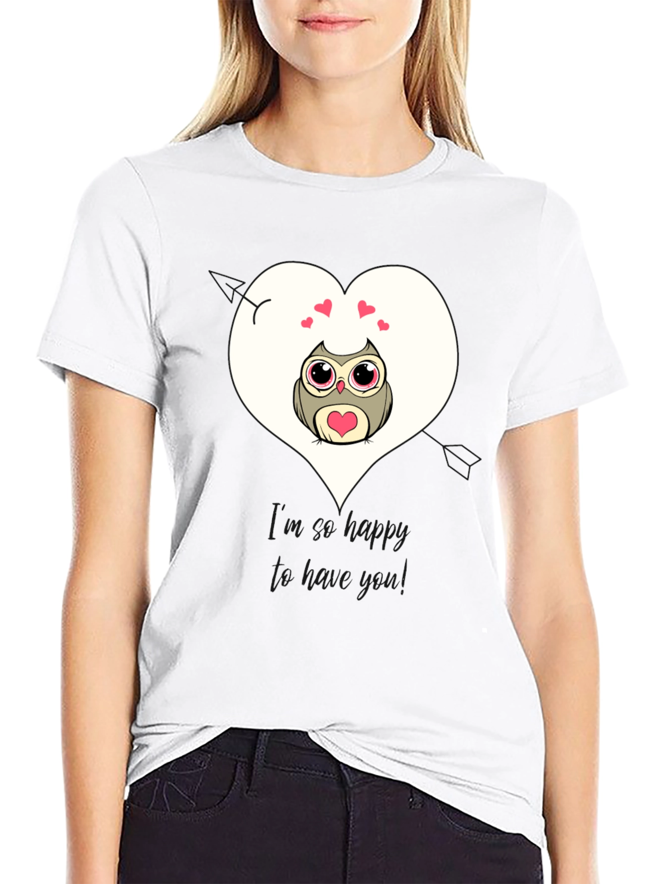 Black Owl Always Love You - Graphic Tee view 9