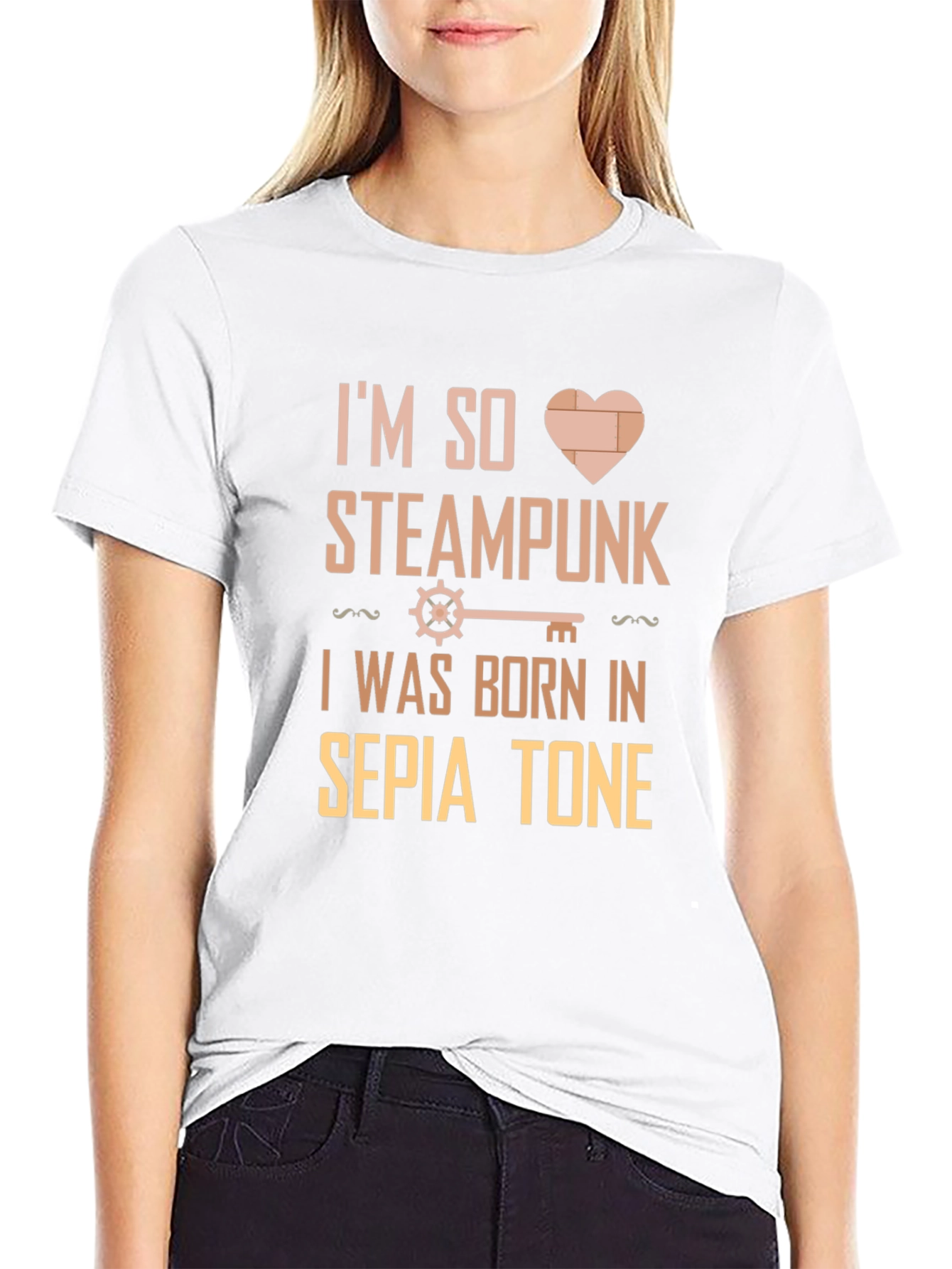 Black I'm So Steampunk T-Shirt view 9
