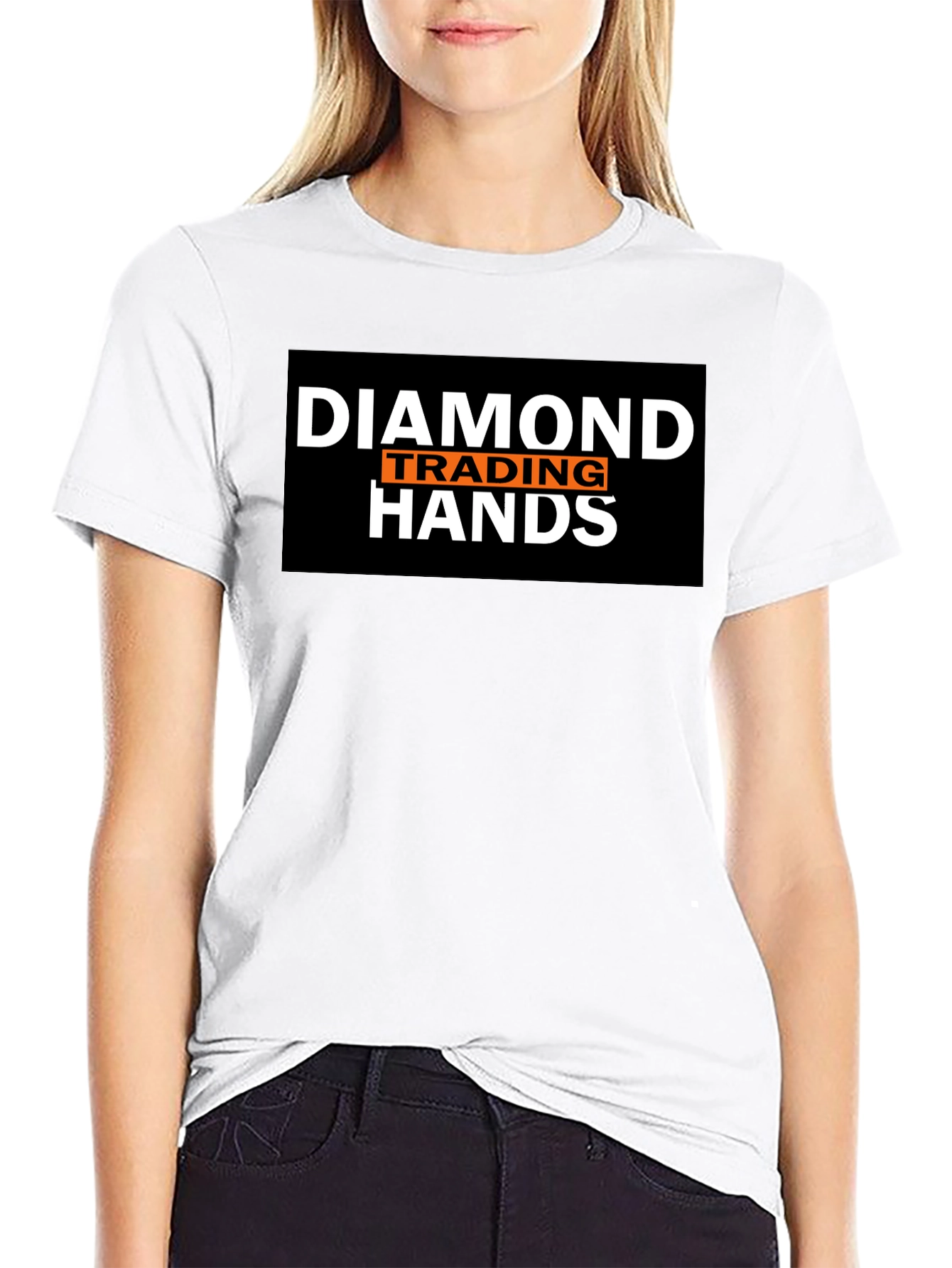 Black Diamond Hands Trading Black T-Shirt view 9