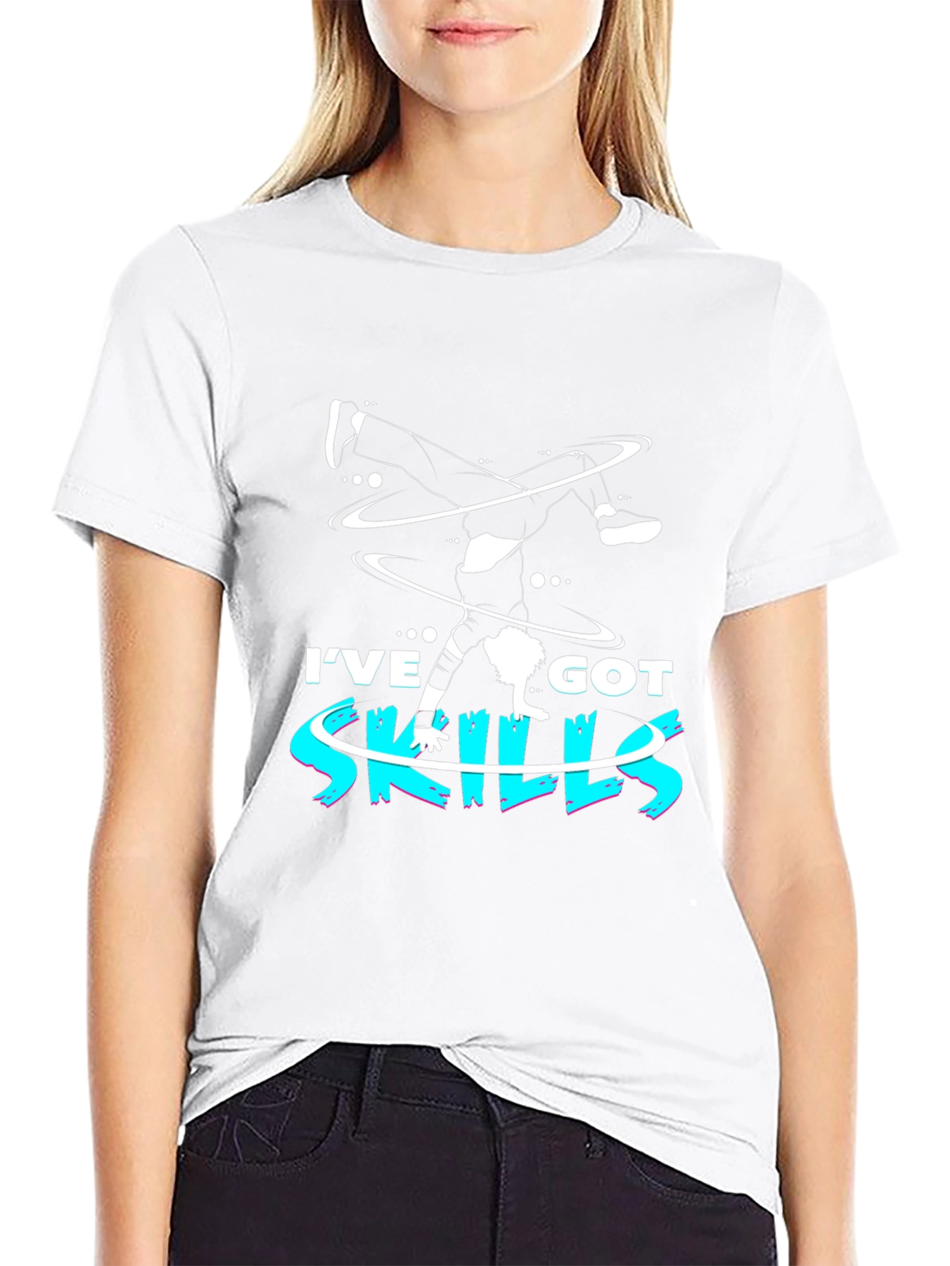 Black I've Got Skills Men's Graphic Tee view 9