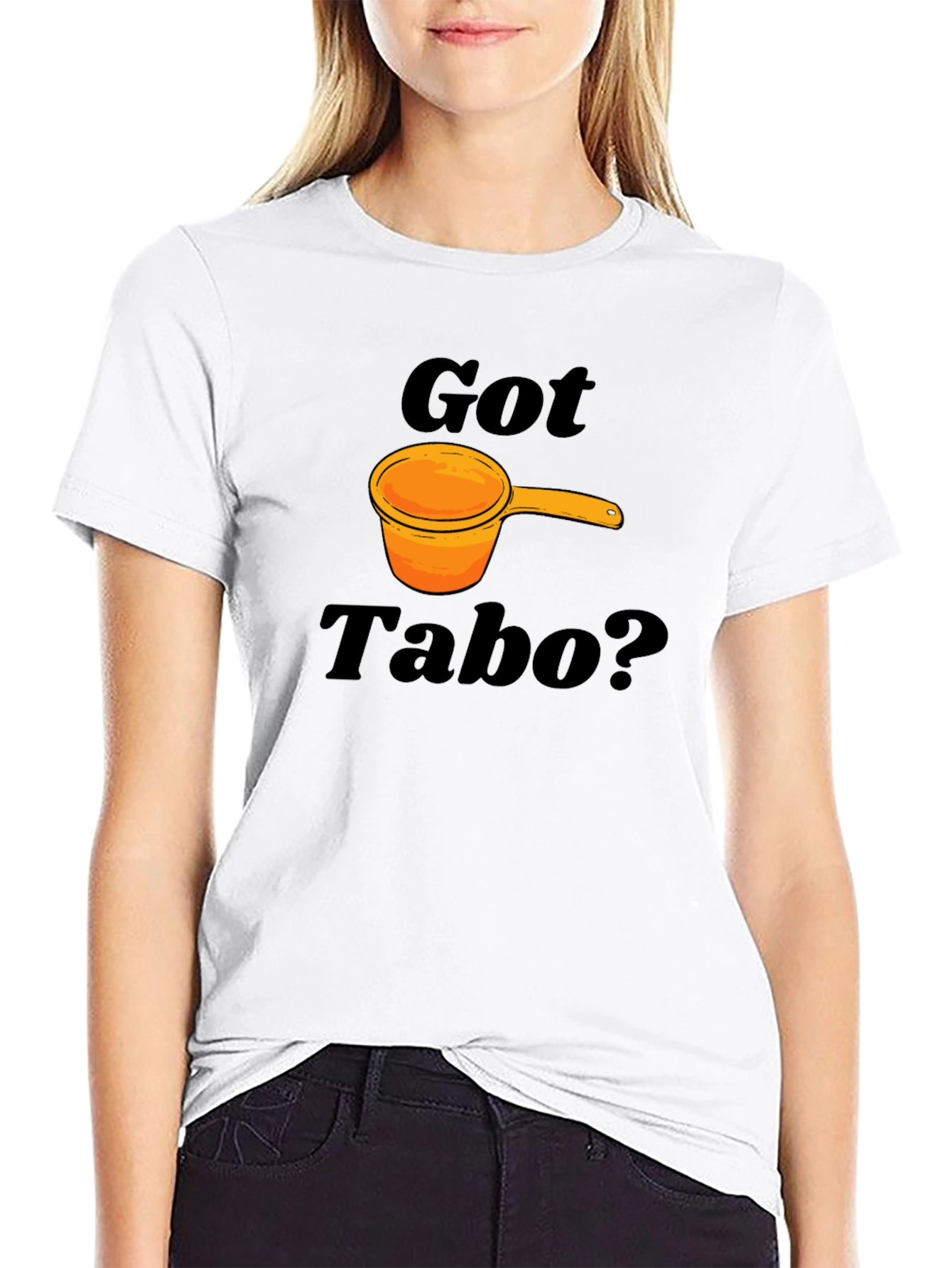Black Got Tabo? Funny Filipino Water Dipper Black T-Shirt view 9