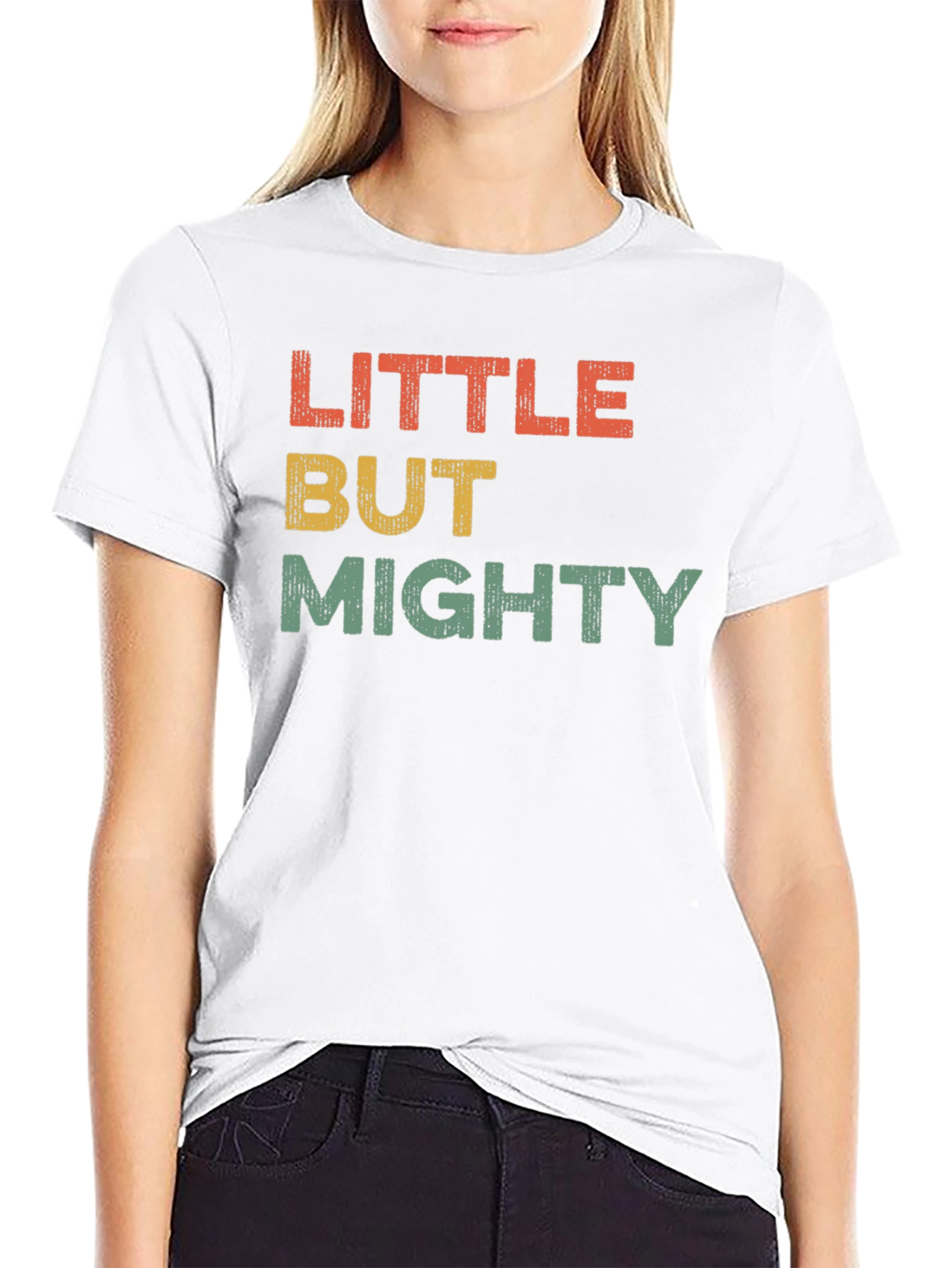 Black Little But Mighty Graphic T-Shirt view 9