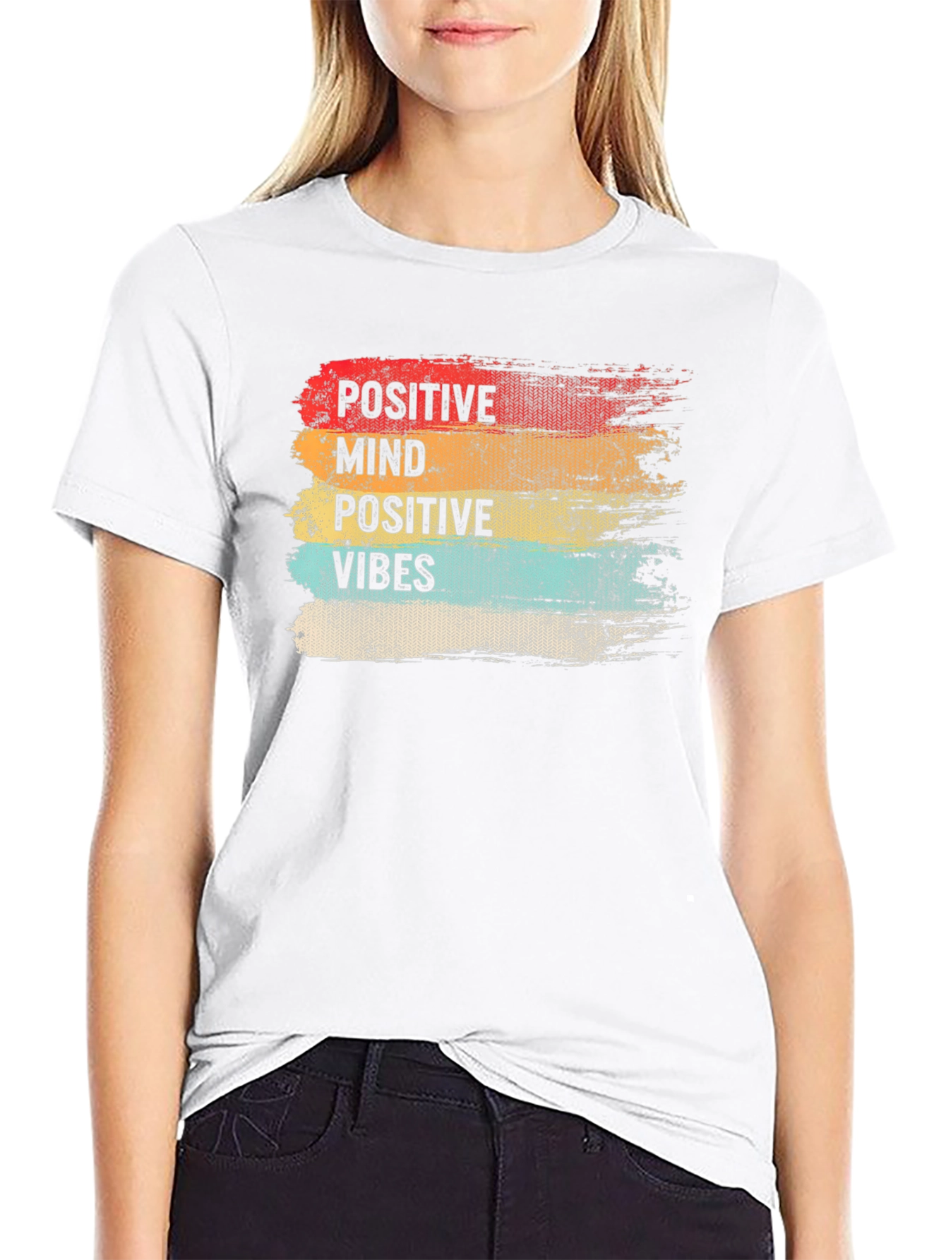 Positive Vibes T-Shirt - Stylish Graphic Tee - 9