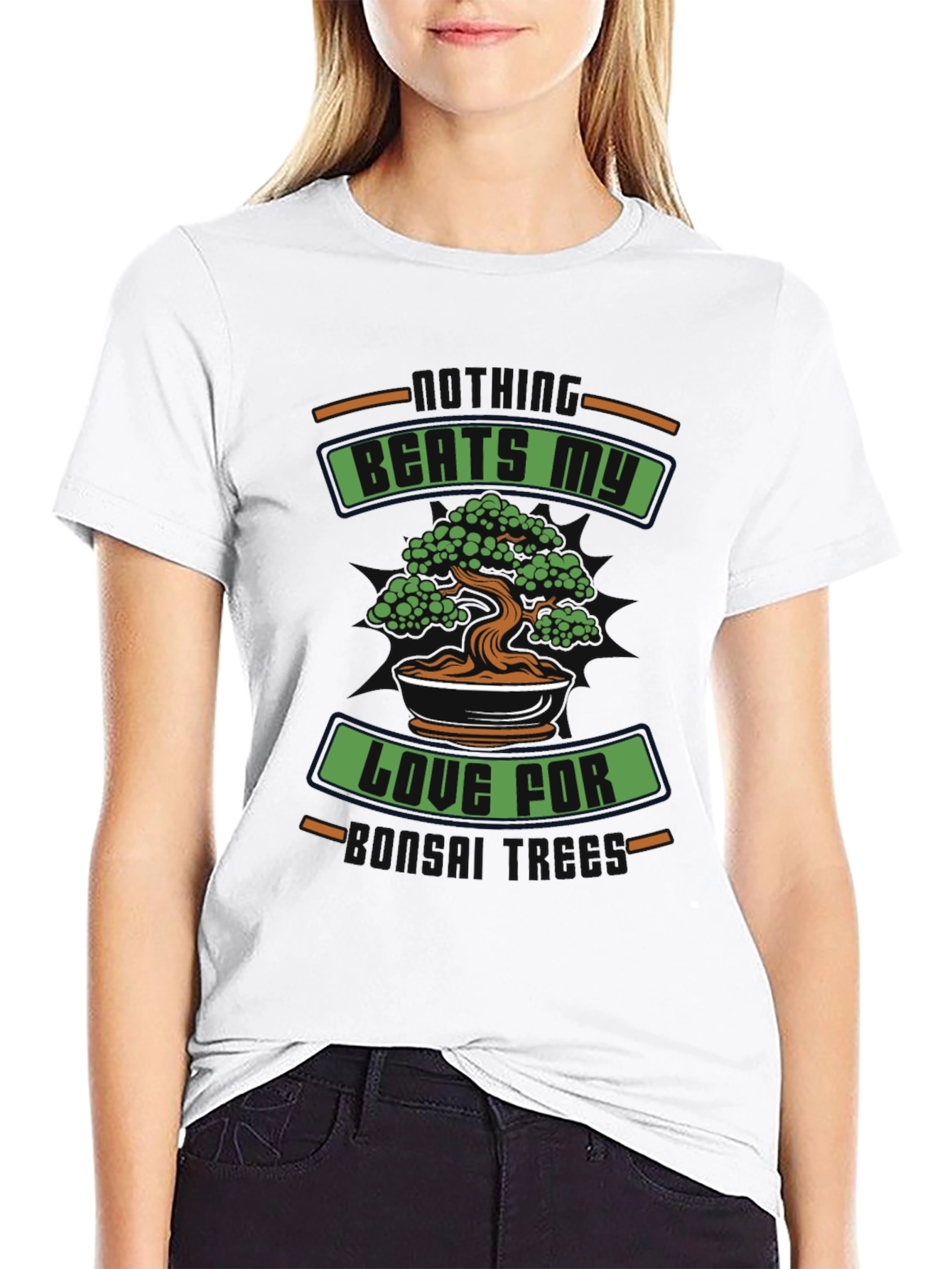 Black Bonsai Tree Graphic Tee: My Nothing Beats My Love For Miniature Trees view 9