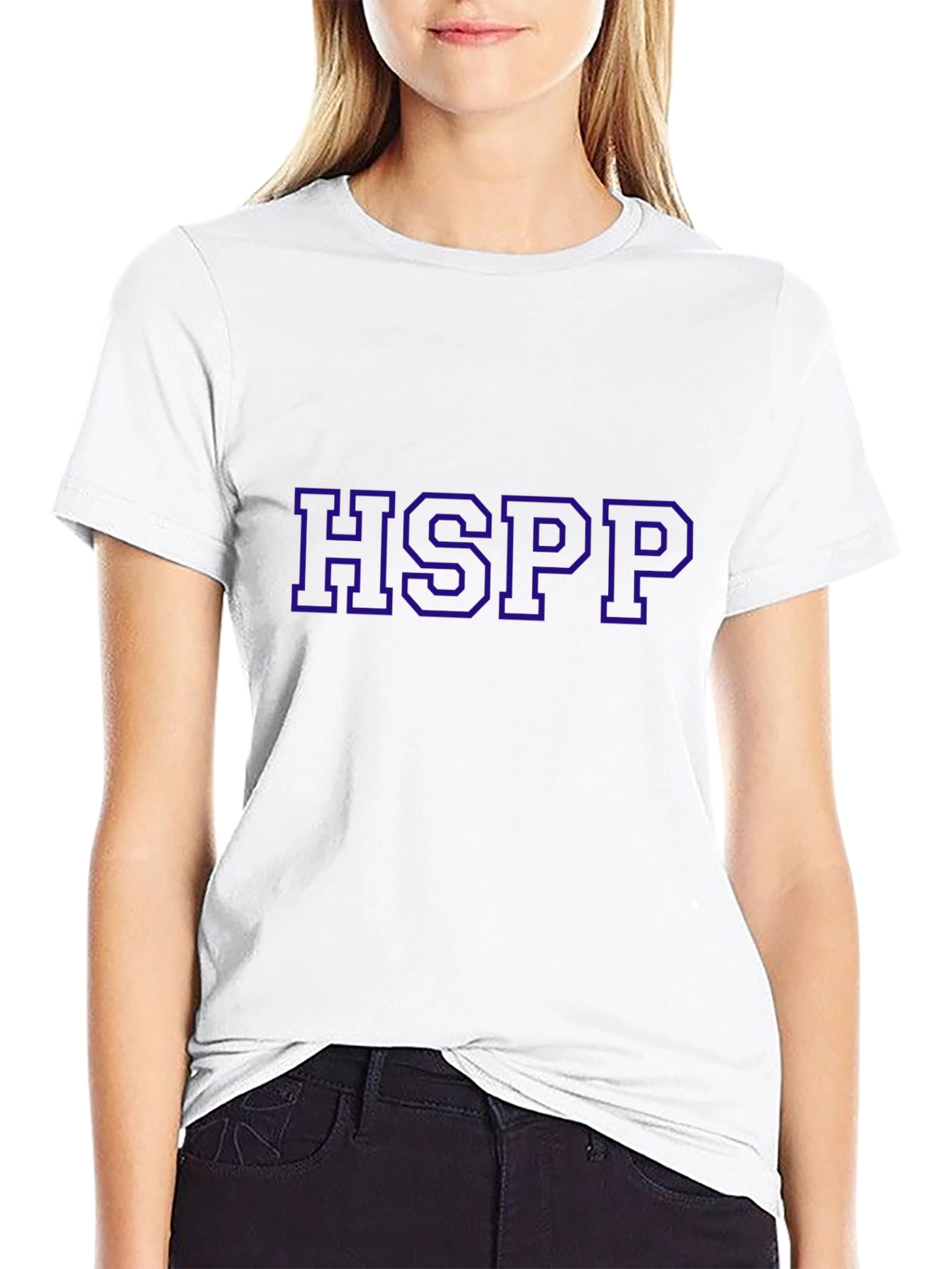 HSPP Bold Lettered Graphic T-Shirt - Black - 9
