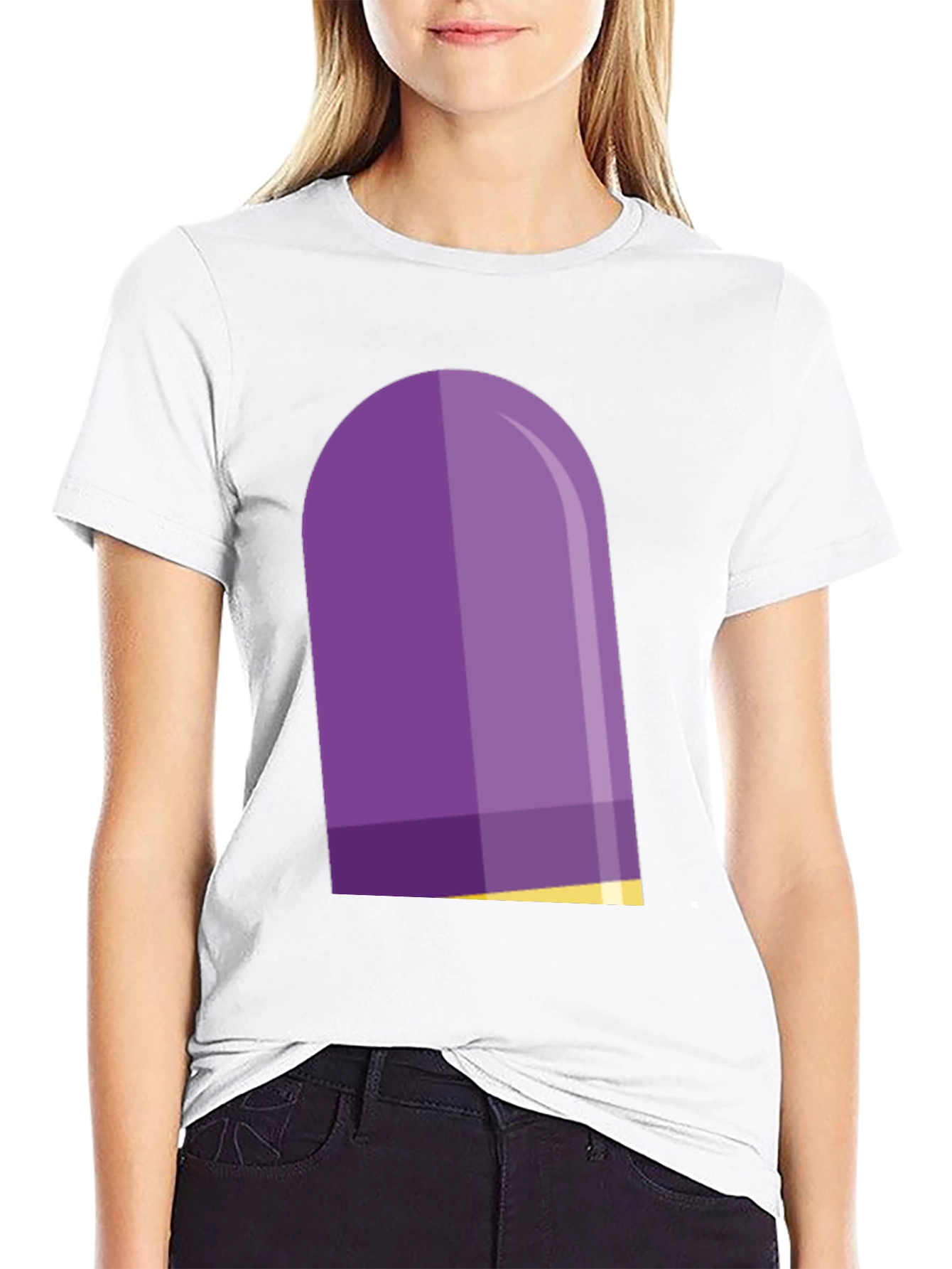 Black Purple Capsule T-Shirt - Stylish Graphic Tee view 9