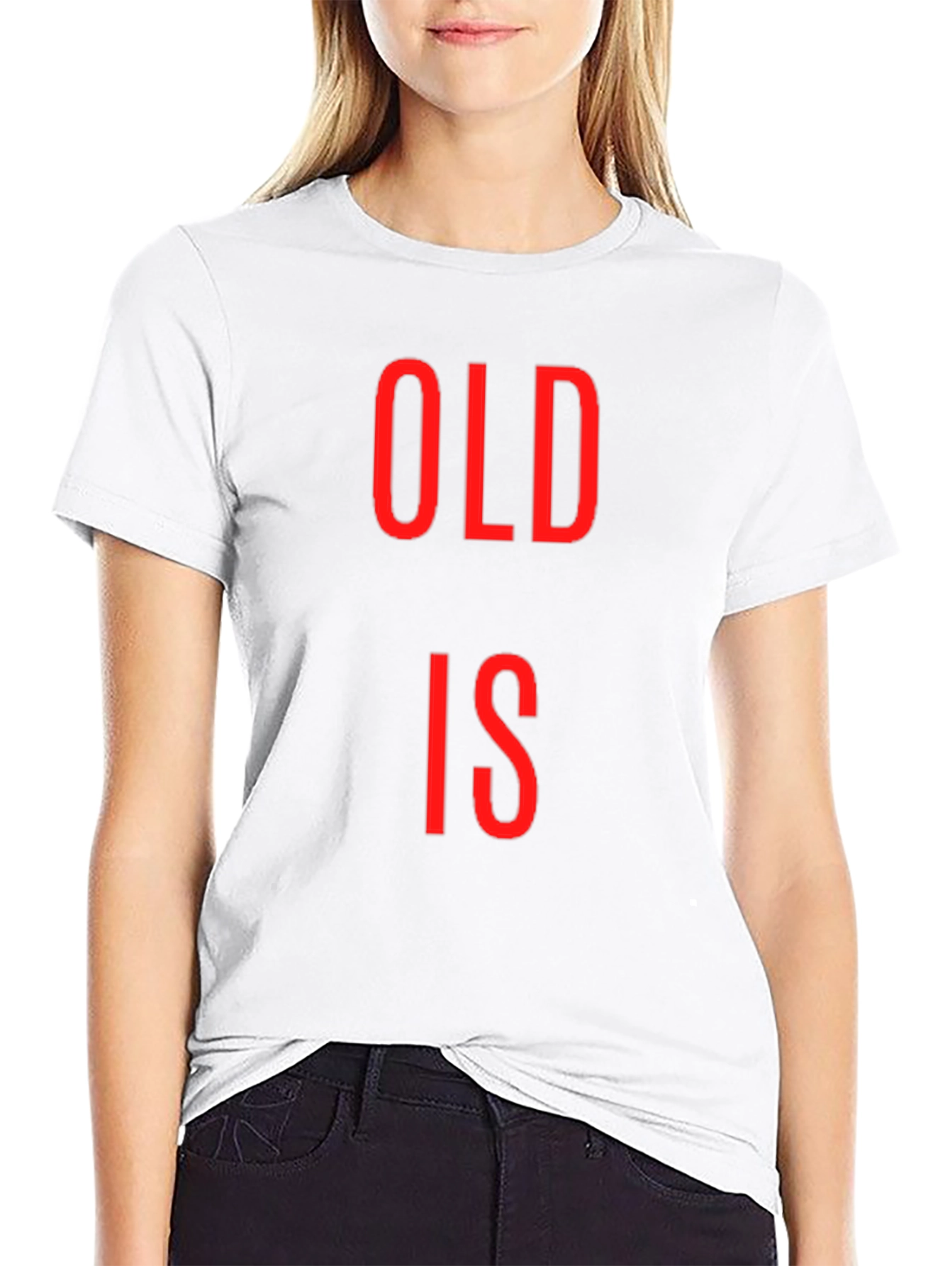 Black Old Is T-Shirt - Funny Novelty Slogan Tee view 9