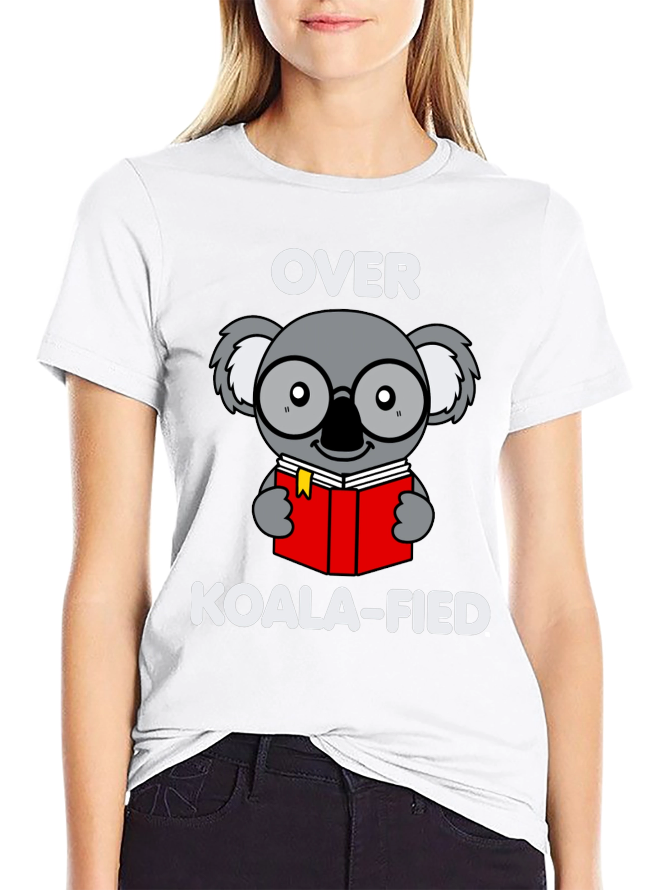 Black Over Koala-fied Graphic T-Shirt view 9