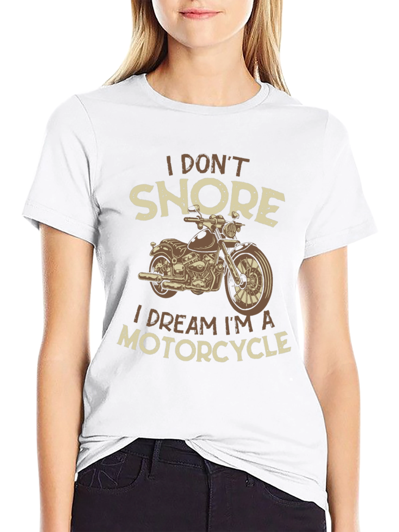 Black Motorcycle Dream T-Shirt - Funny Biker Tee view 9