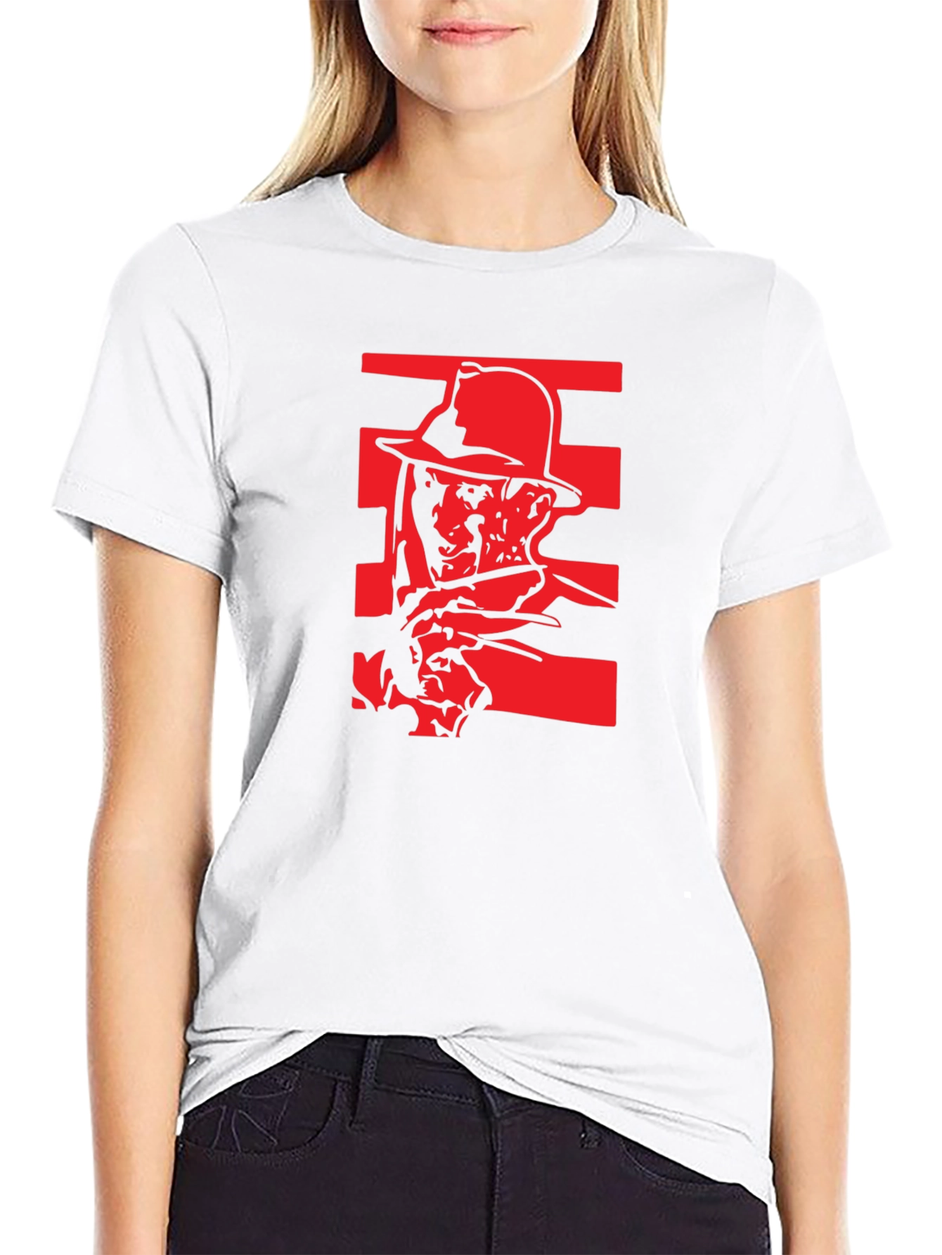 Black Nightmare on Elm Street Graphic Tee view 9
