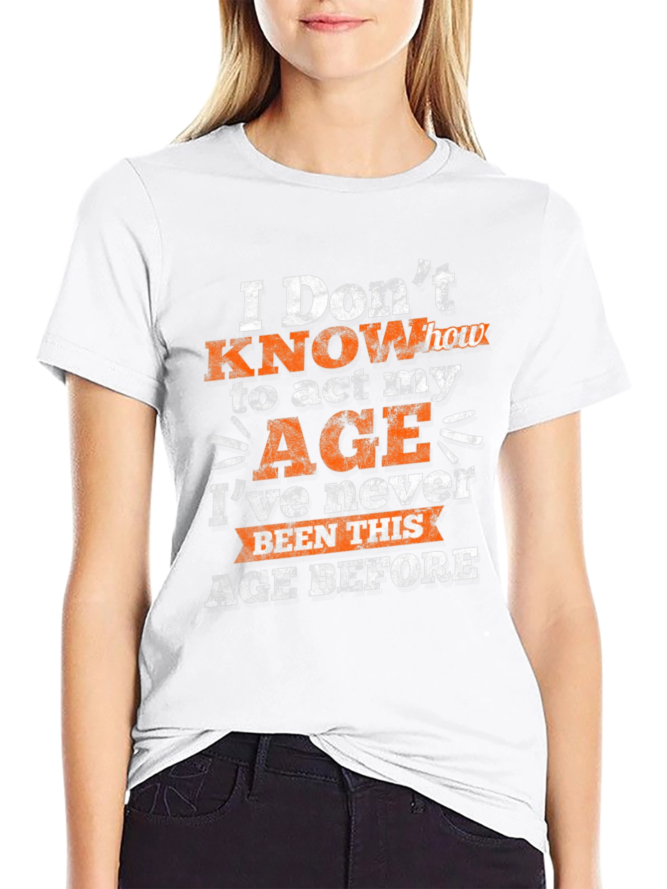Black Funny Age Humor Graphic T-Shirt view 9