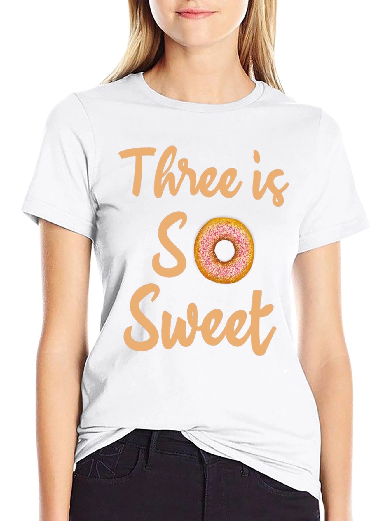 Three is So Sweet Donut T-Shirt - 9