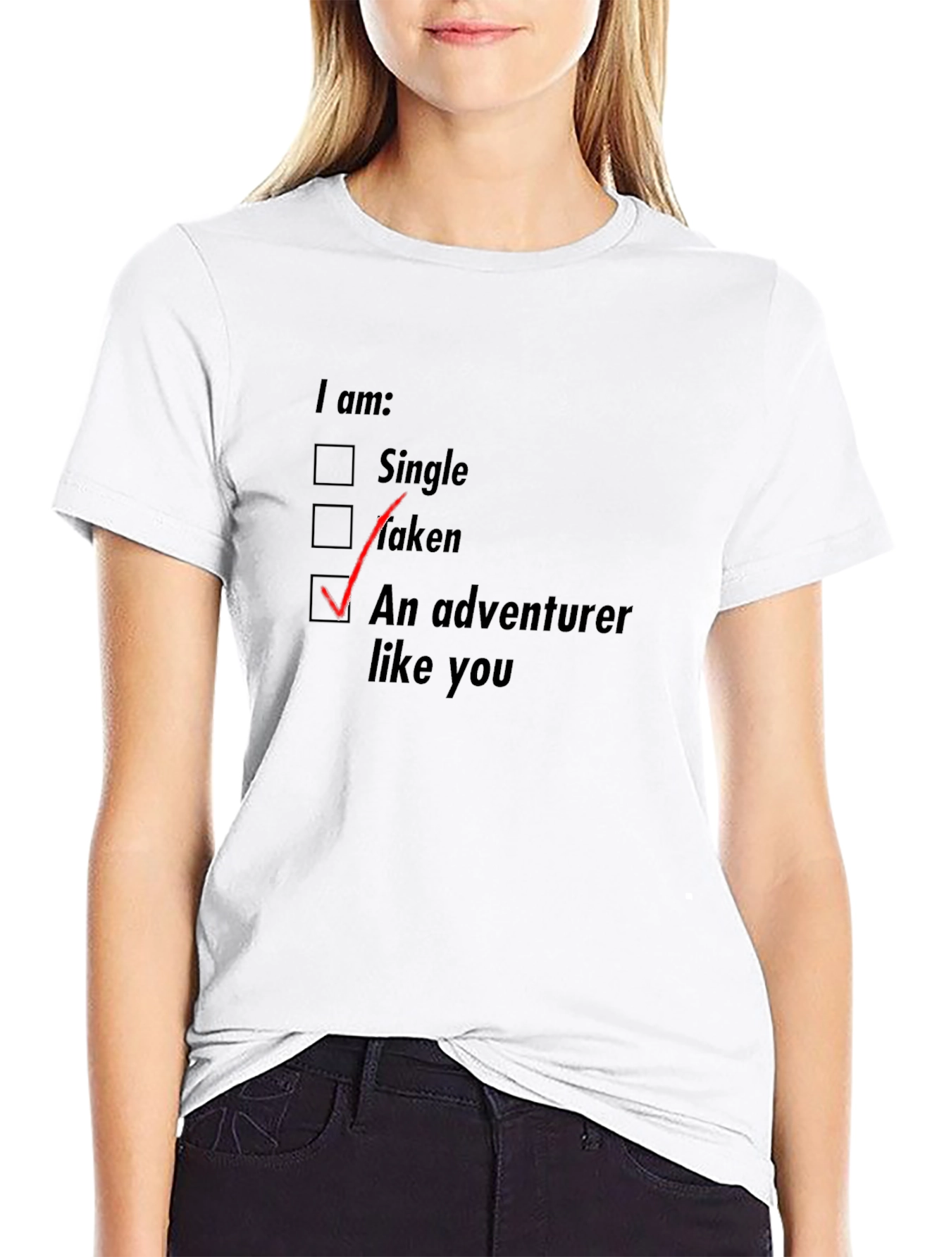 Black Adventurer Like You T-Shirt - Novelty Graphic Tee view 9