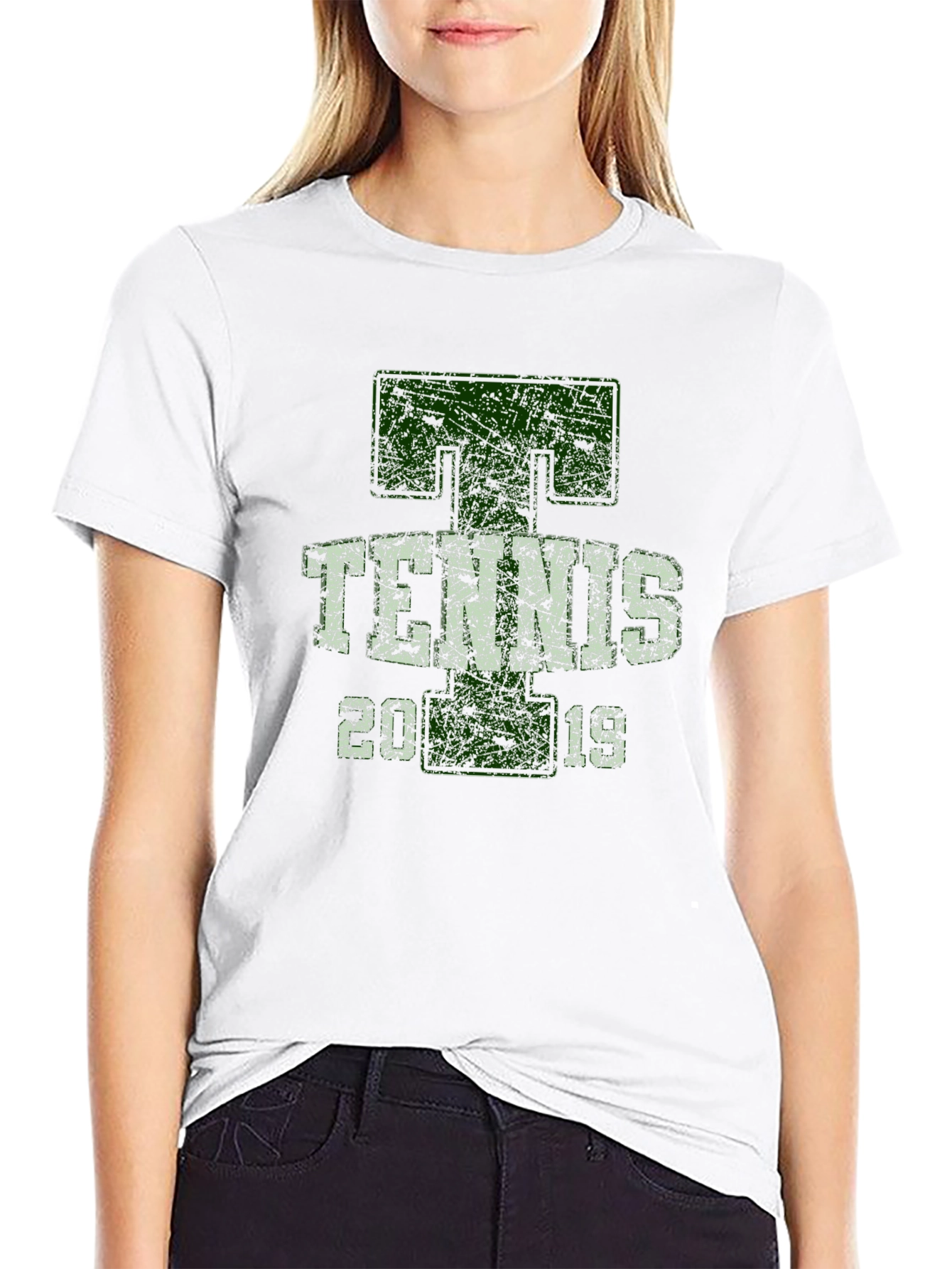 Black Tennis 2019 Graphic T-Shirt view 9