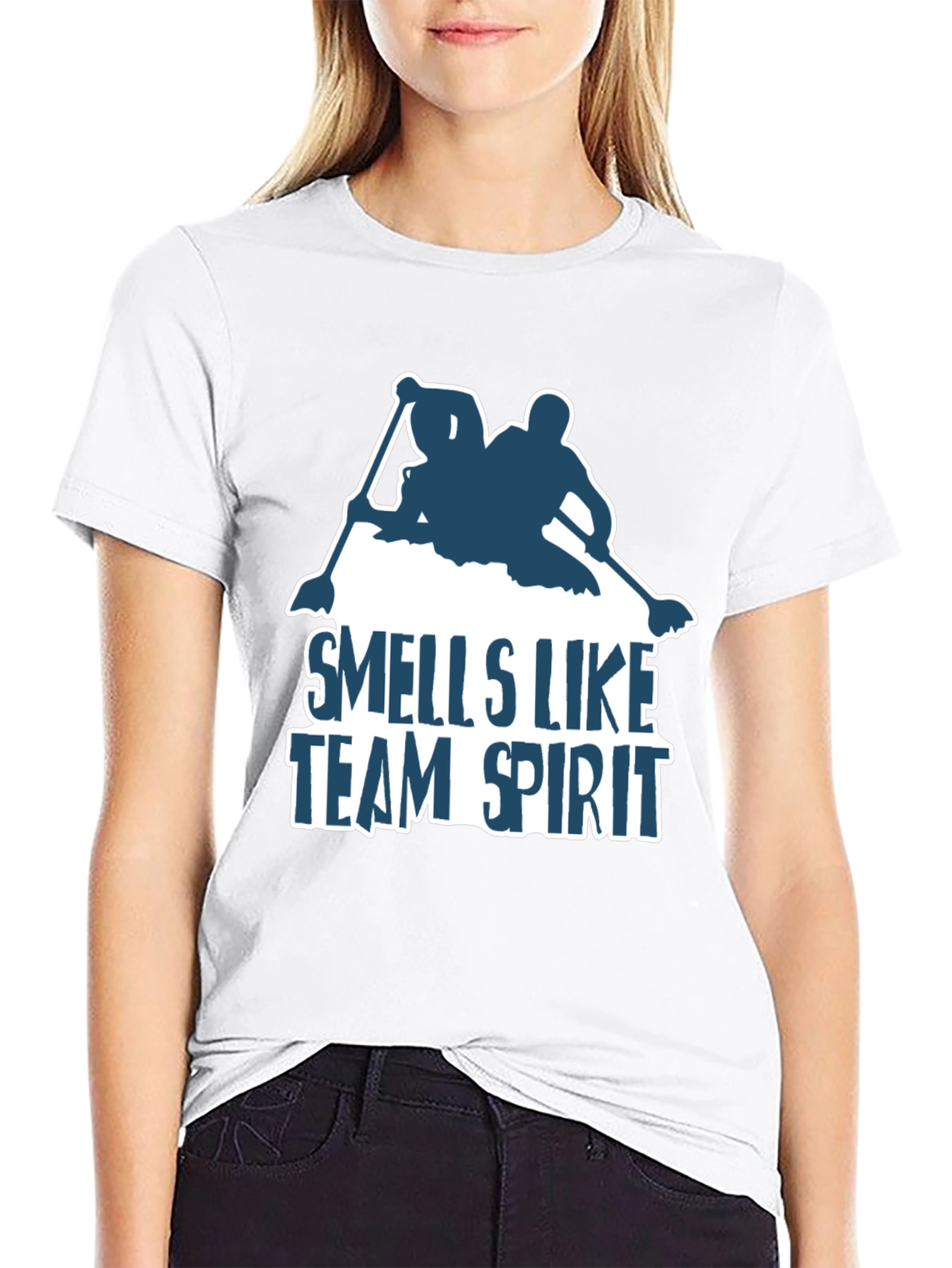 Black Team Spirit Graphic Tee view 9
