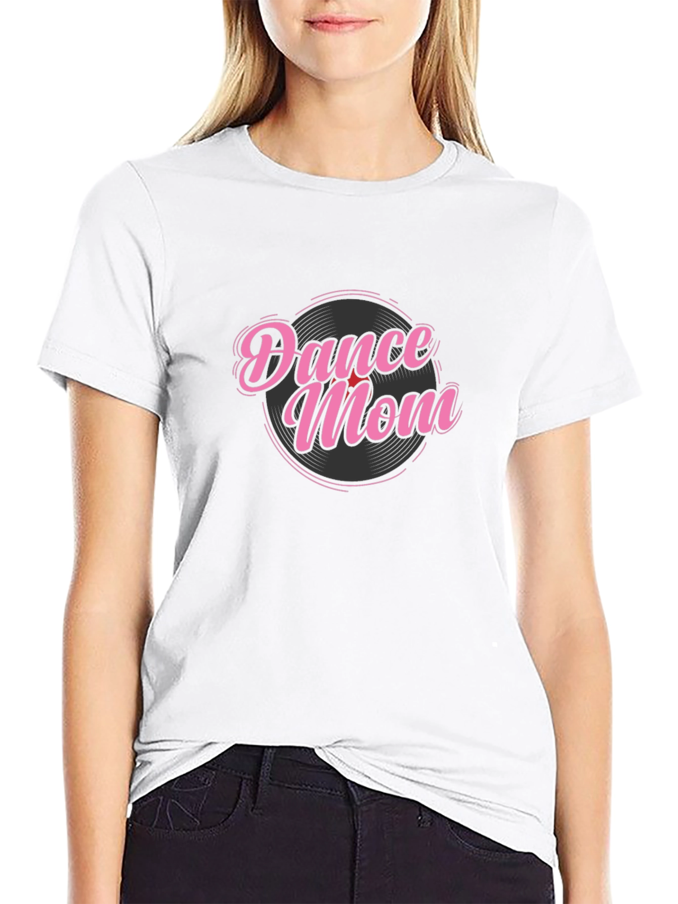 Black Dance Mom Black T-Shirt view 9