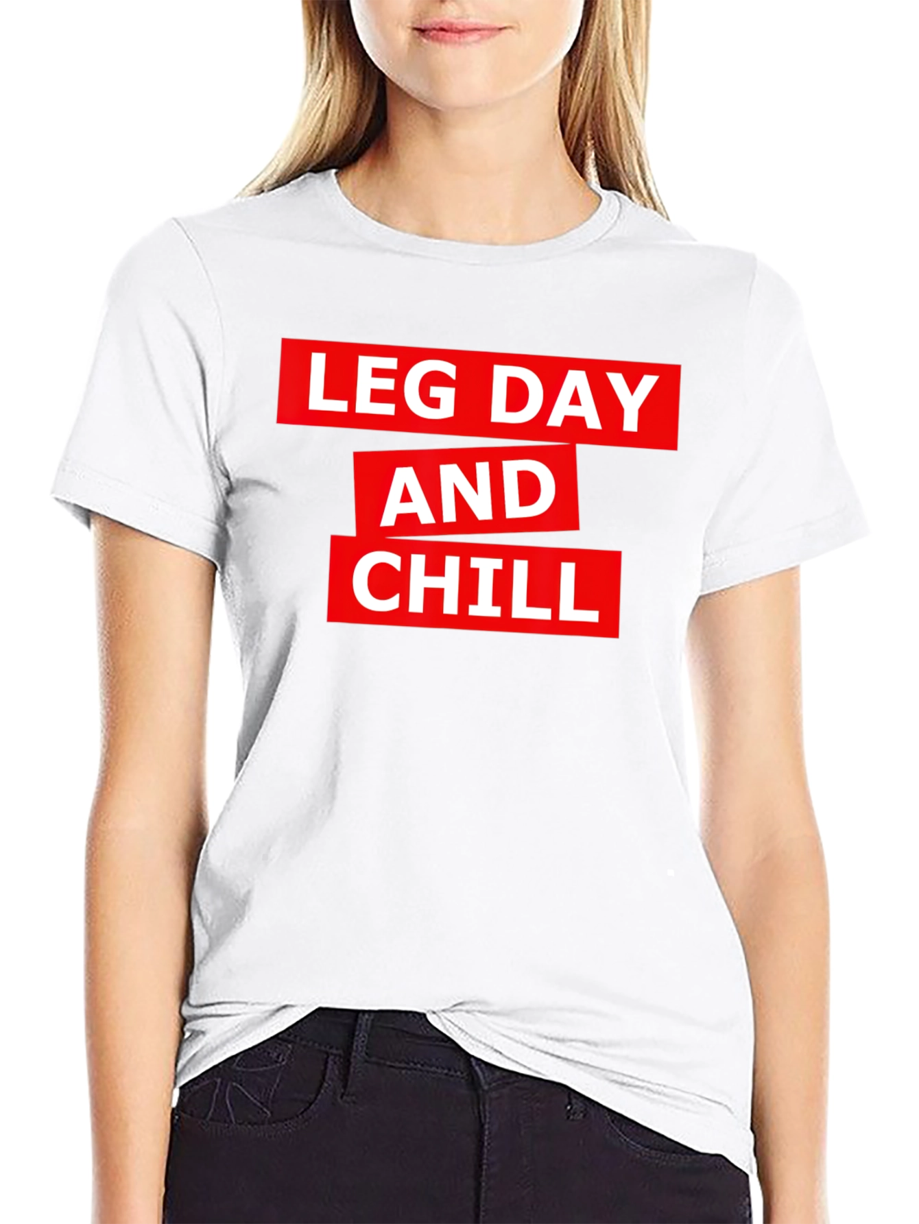 Leg Day and Chill Graphic Tee - Gym Workout Shirt - 9