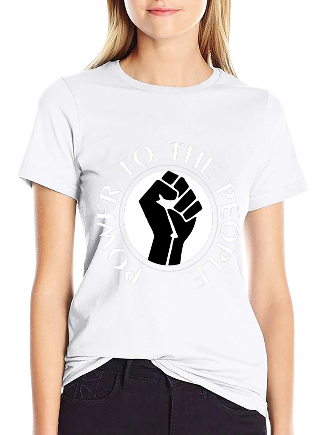 Black Power to the People Graphic T-Shirt view 9
