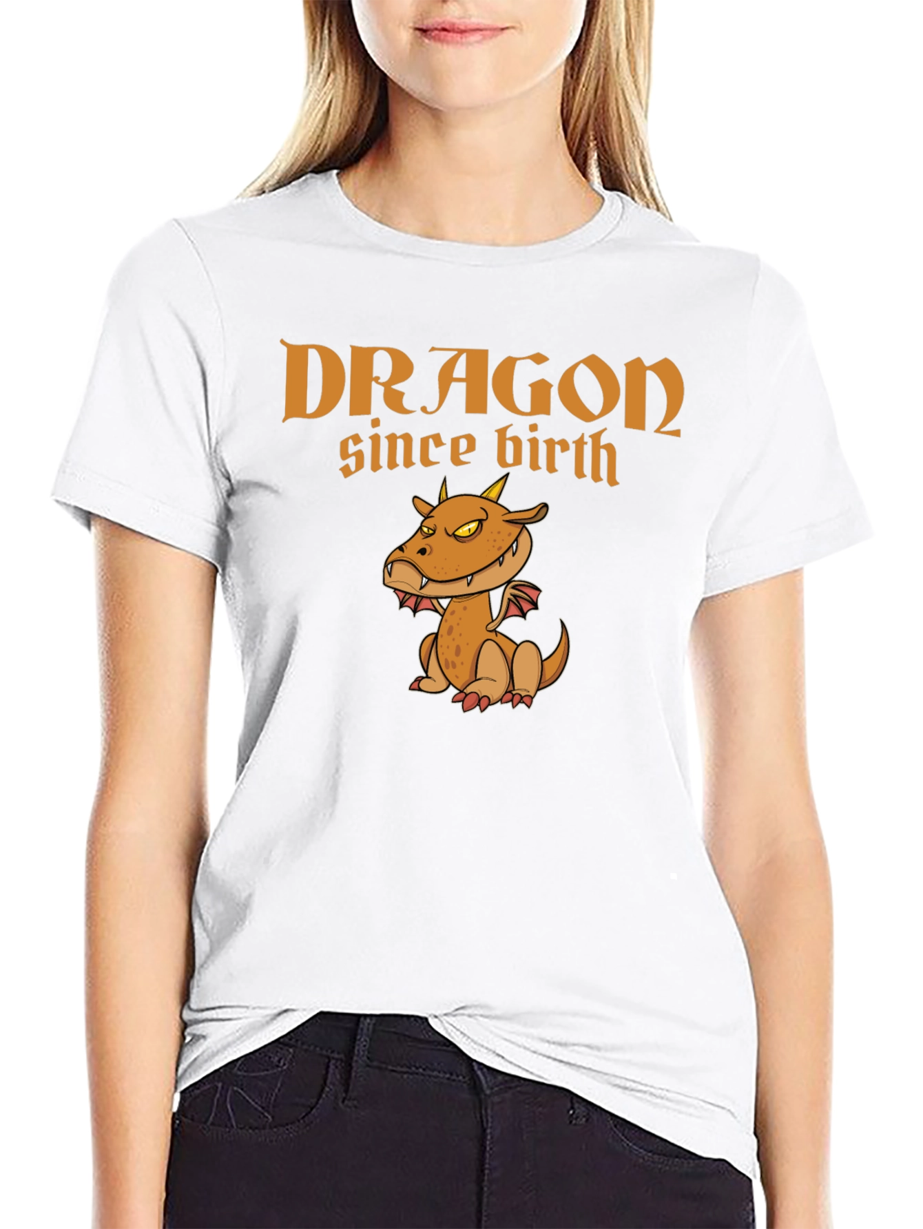 Black Dragon Since Birth Graphic T-Shirt view 9