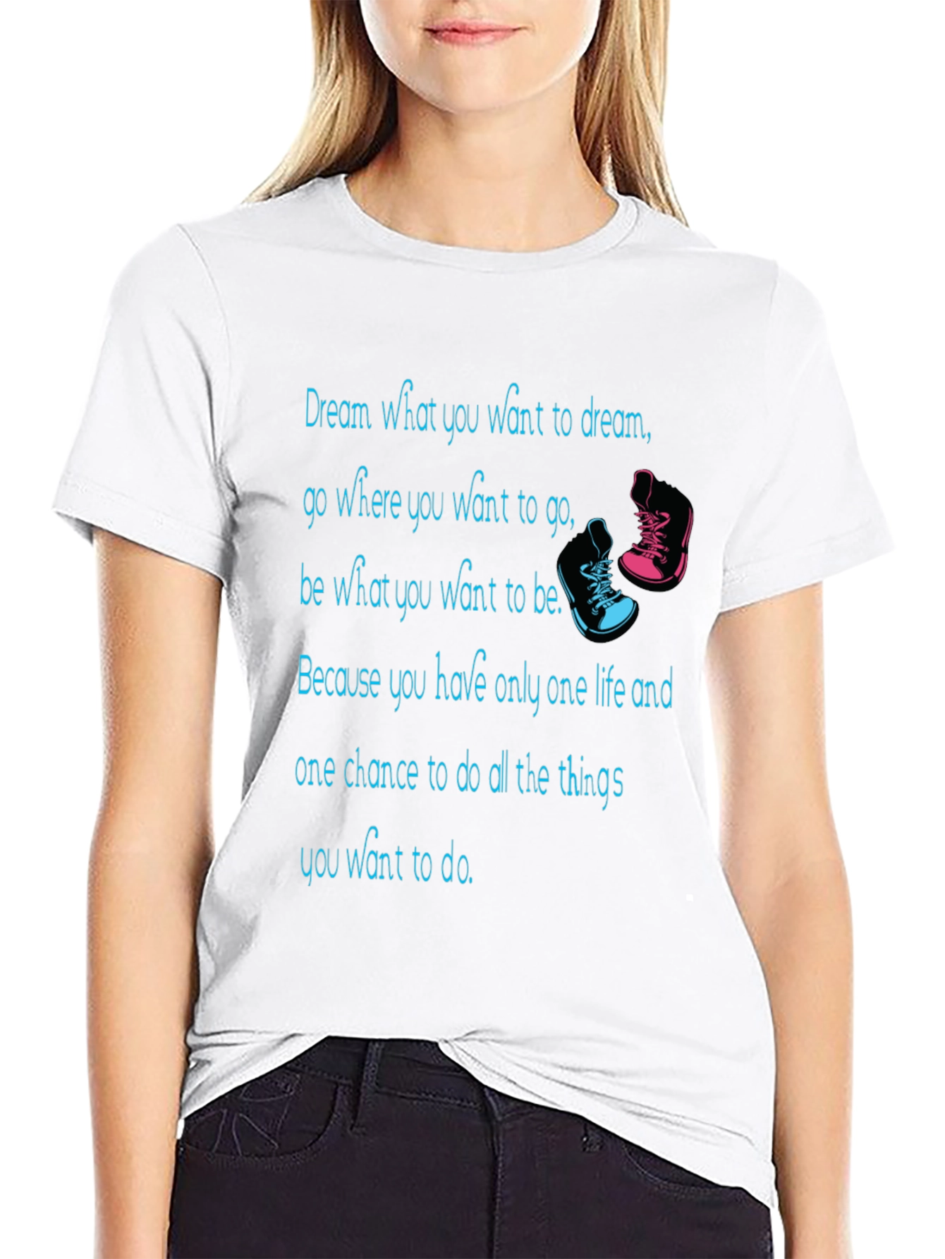 Black Dreamer Graphic T-Shirt: Inspire Your Journey view 9