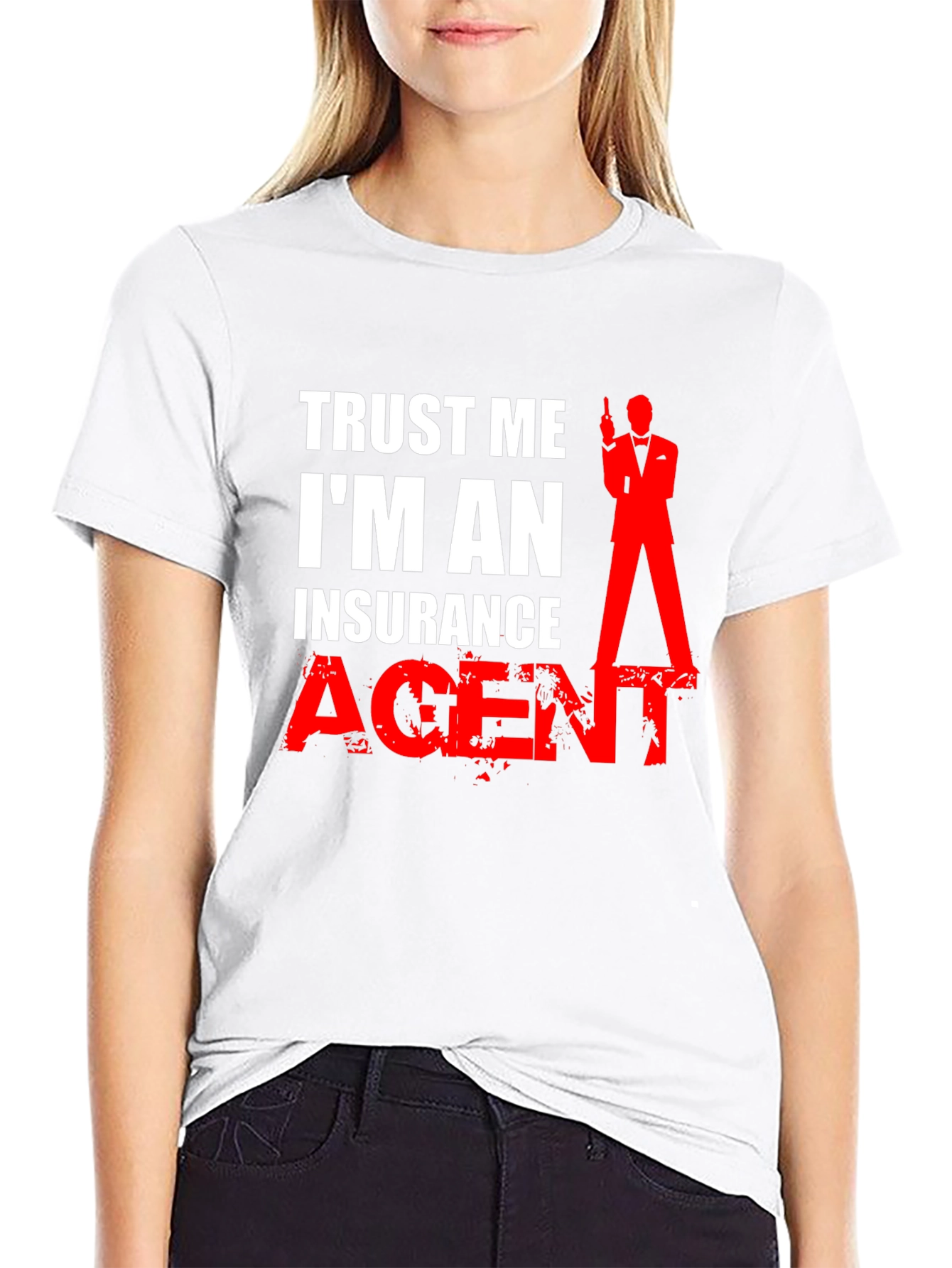 Trust Me I'm An Insurance Agent T-Shirt - 9