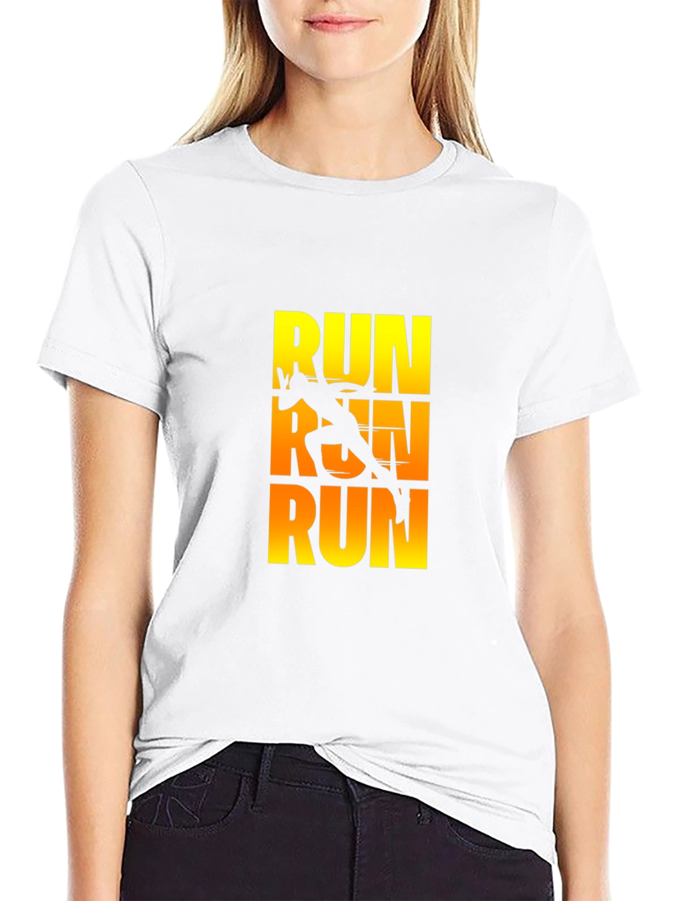 Run Graphic Tee - Stylish Activewear Shirt - 9