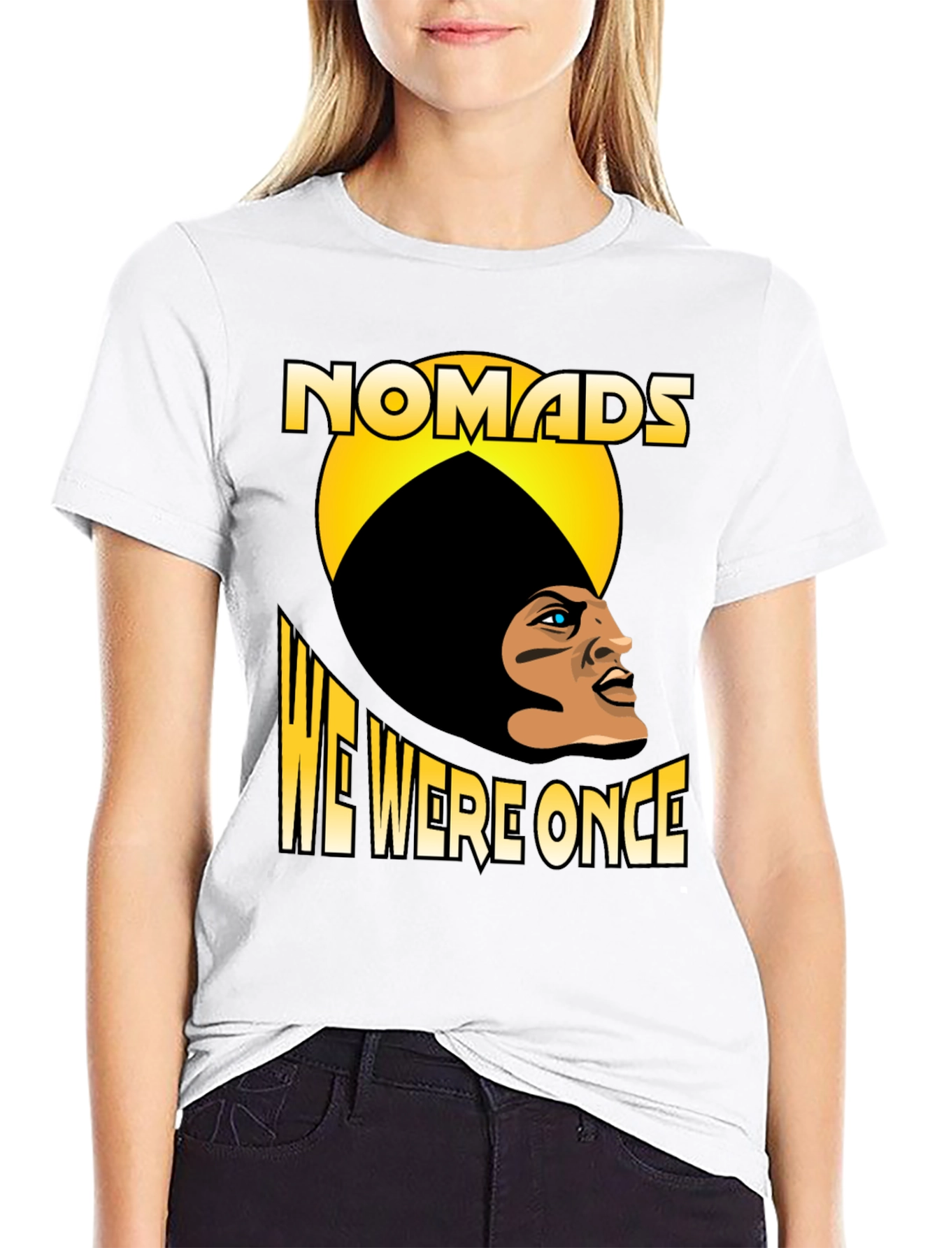 Black Nomads We Were Once Graphic T-Shirt view 9