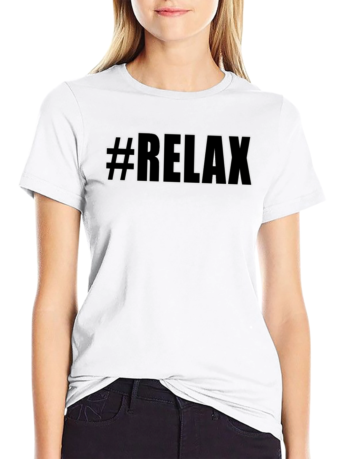 Black Relax T-Shirt - Stylish & Comfortable Men's Tee view 9