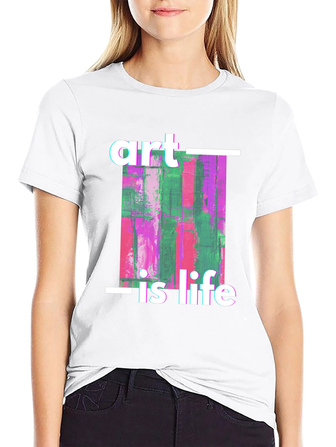 Art is Life Graphic Tee - Black Unisex T-Shirt - 9