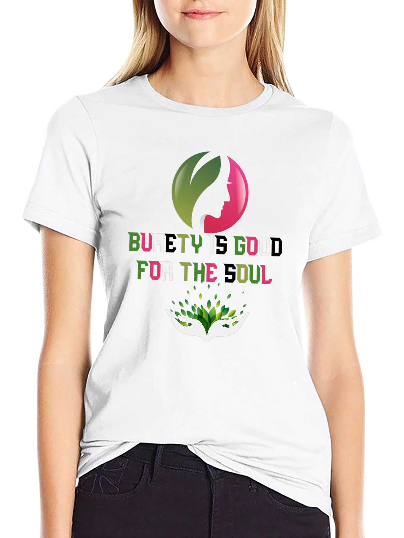 Black Beauty is Good For The Soul Graphic T-Shirt view 9