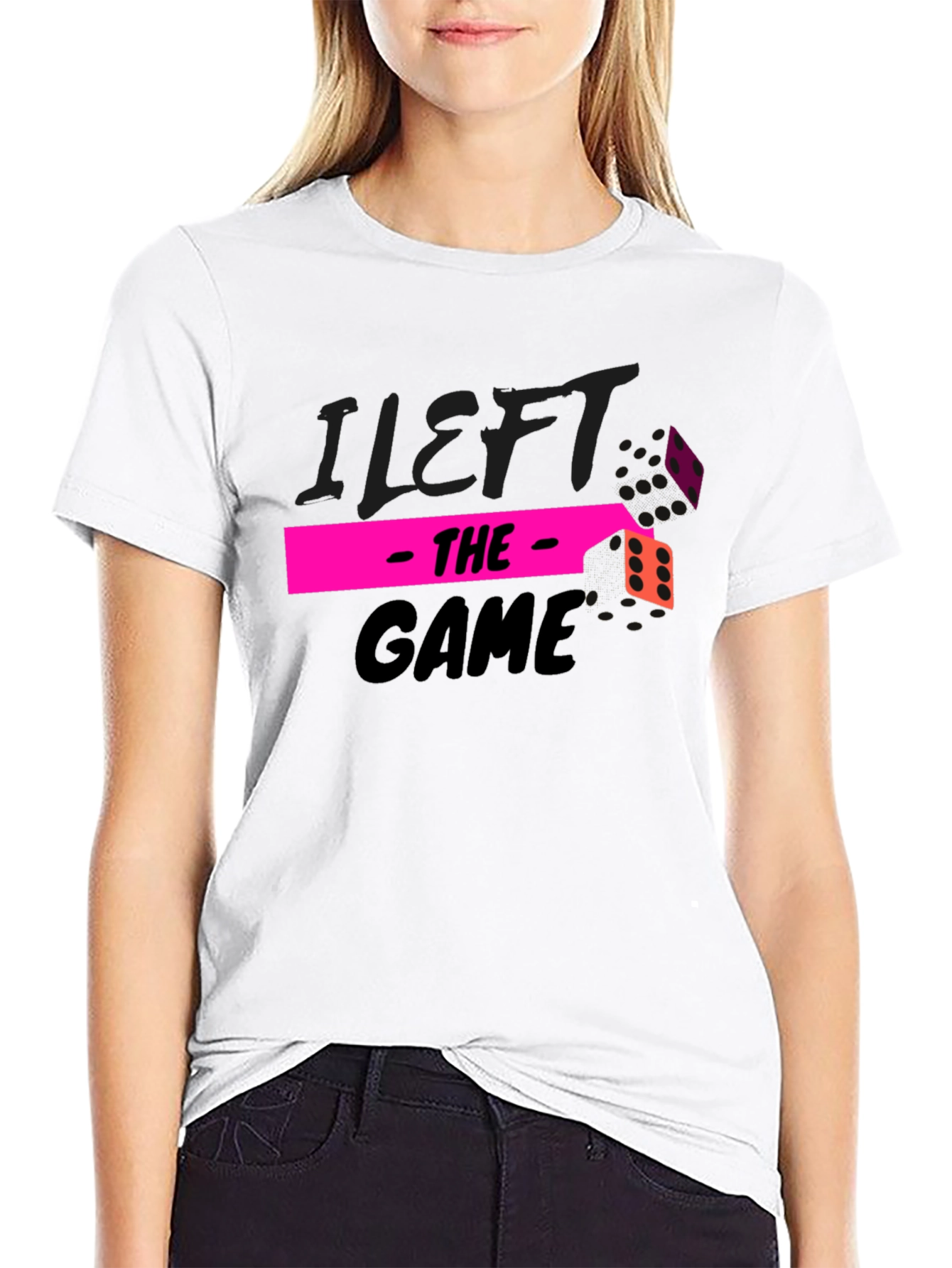 I Left The Game Graphic T-Shirt - 9