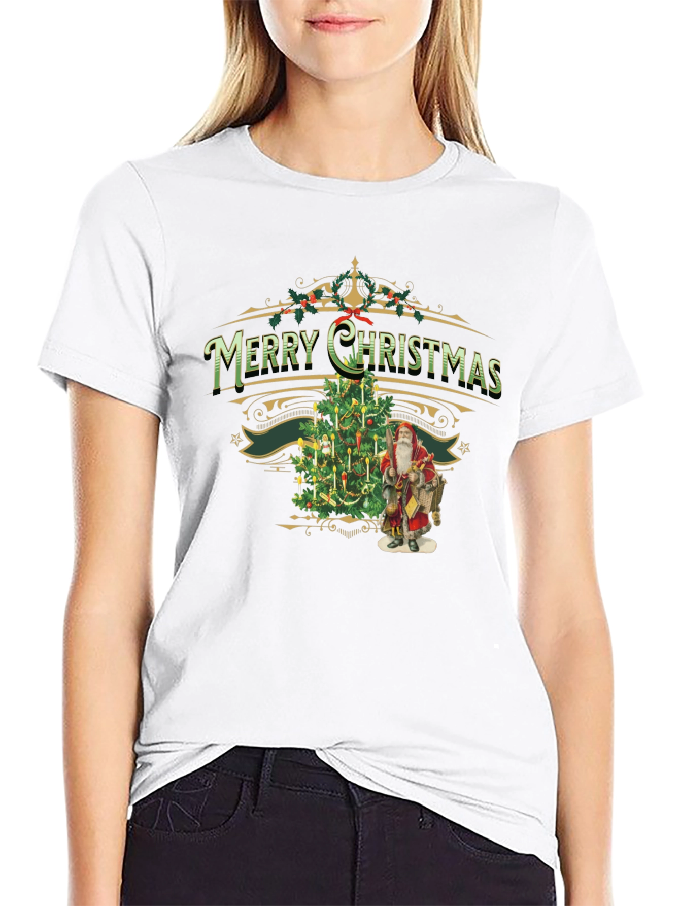Festive Christmas Graphic Tee - Holiday Cheer - 9
